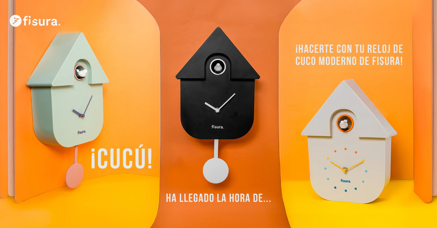 Relojes de cuco en una decoración moderna. Tips para un hogar original