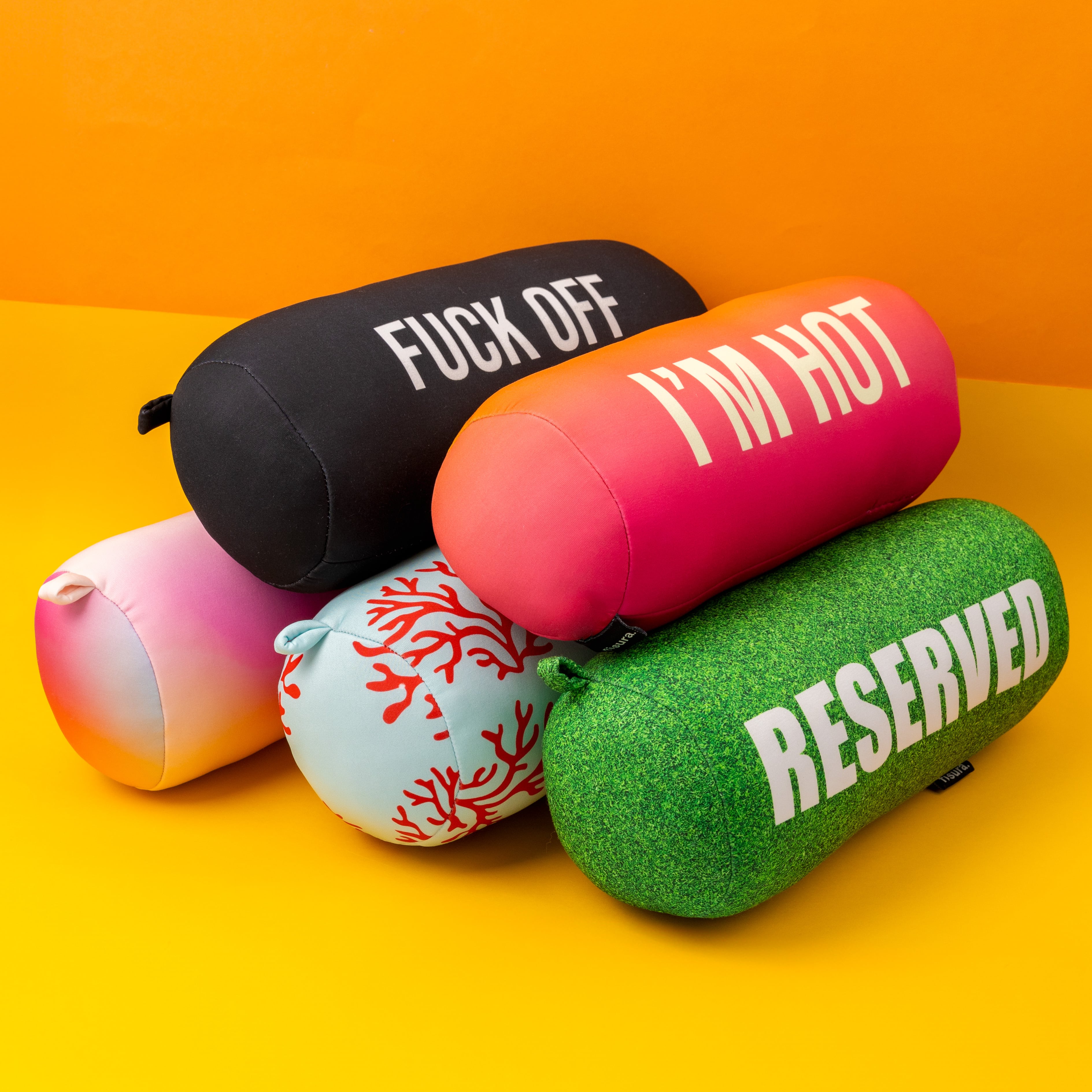 Cojín de playa degradado