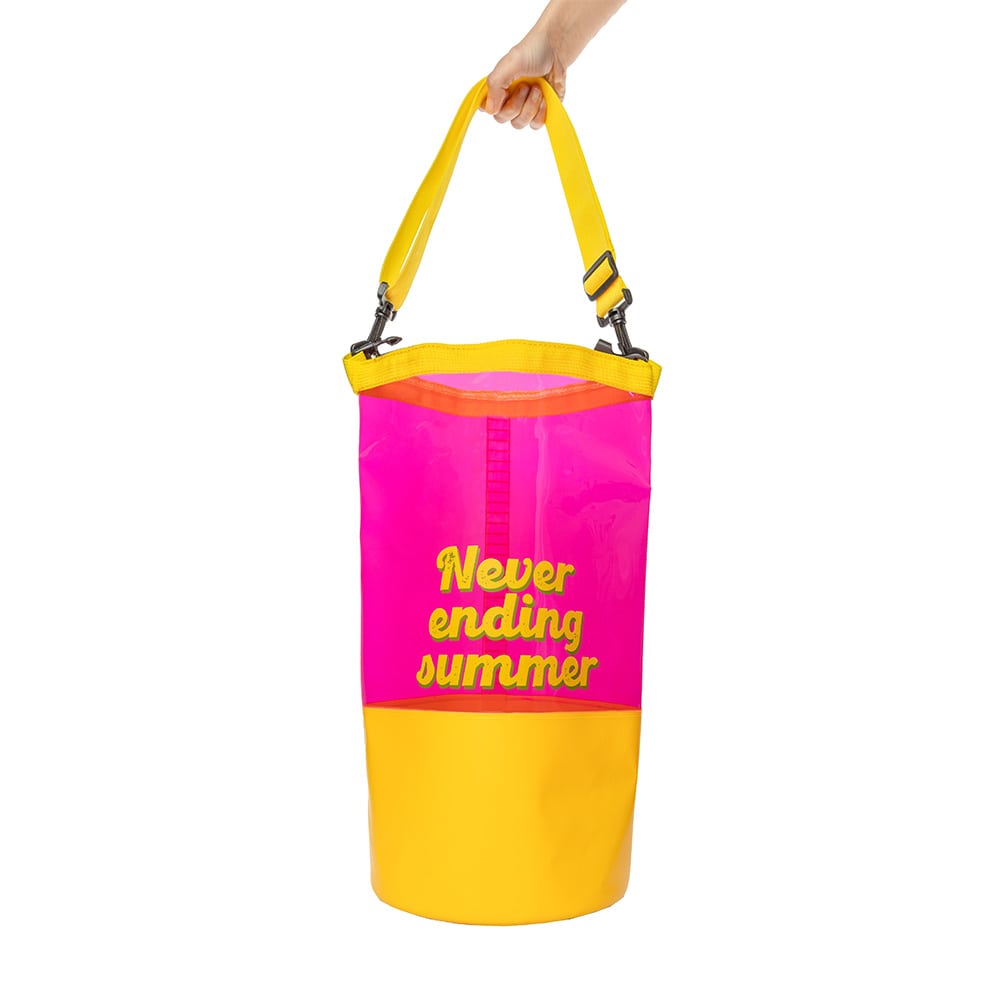 Bolsa estanca “Never ending summer” rosa