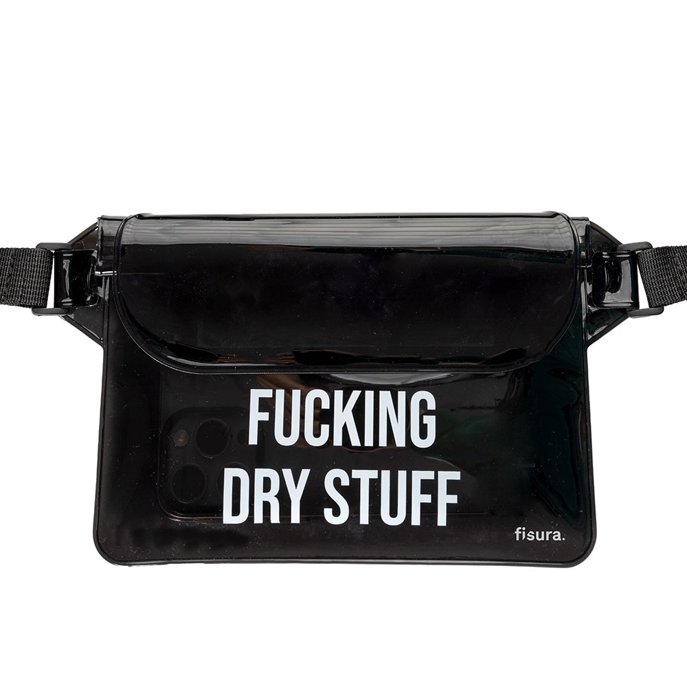 Riñonera estanca “Fucking dry stuff”