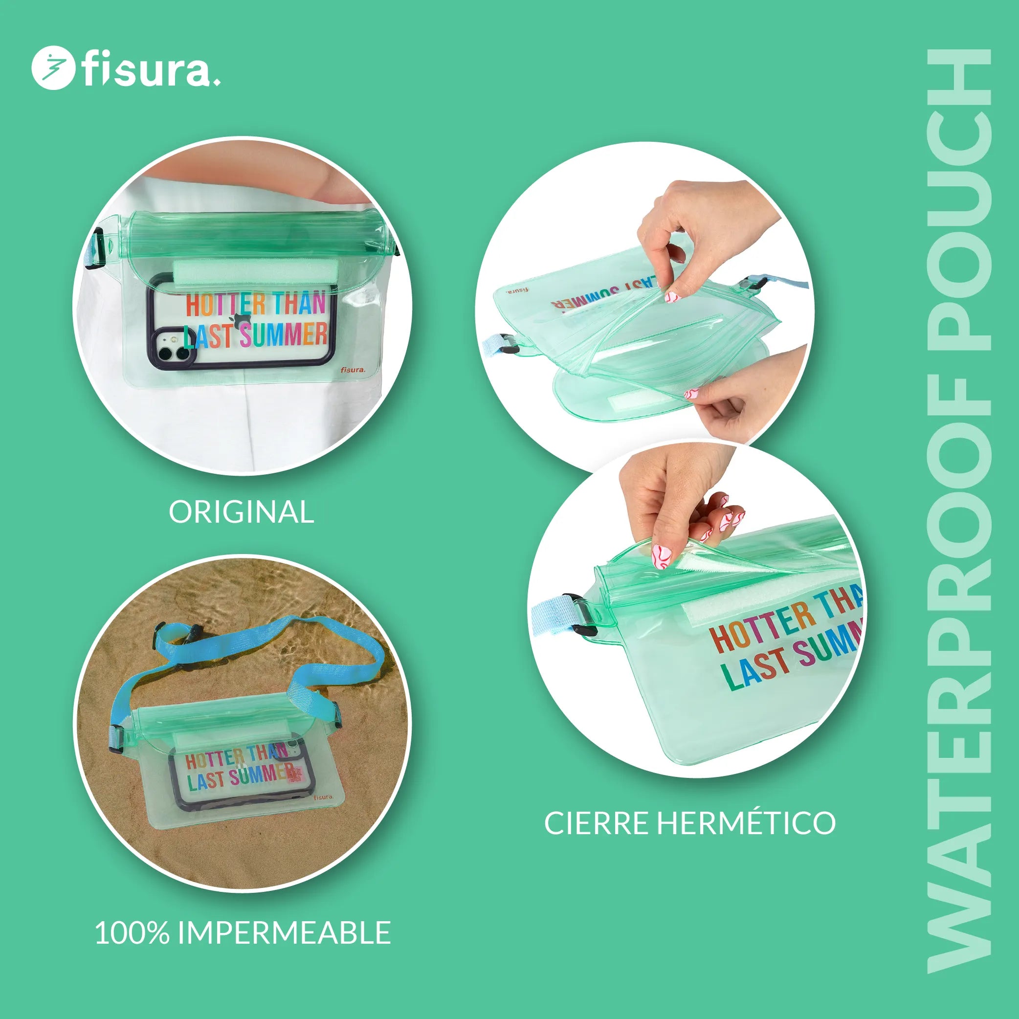 Riñonera estanca “Hotter than last summer”