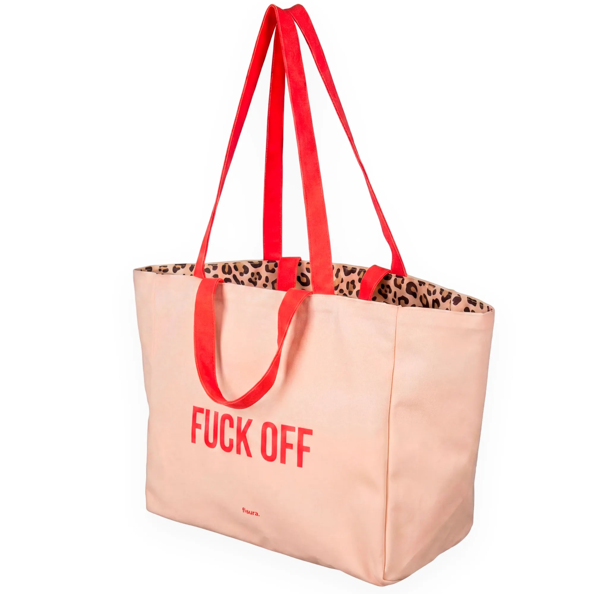 Strandtasche „Fuck off“