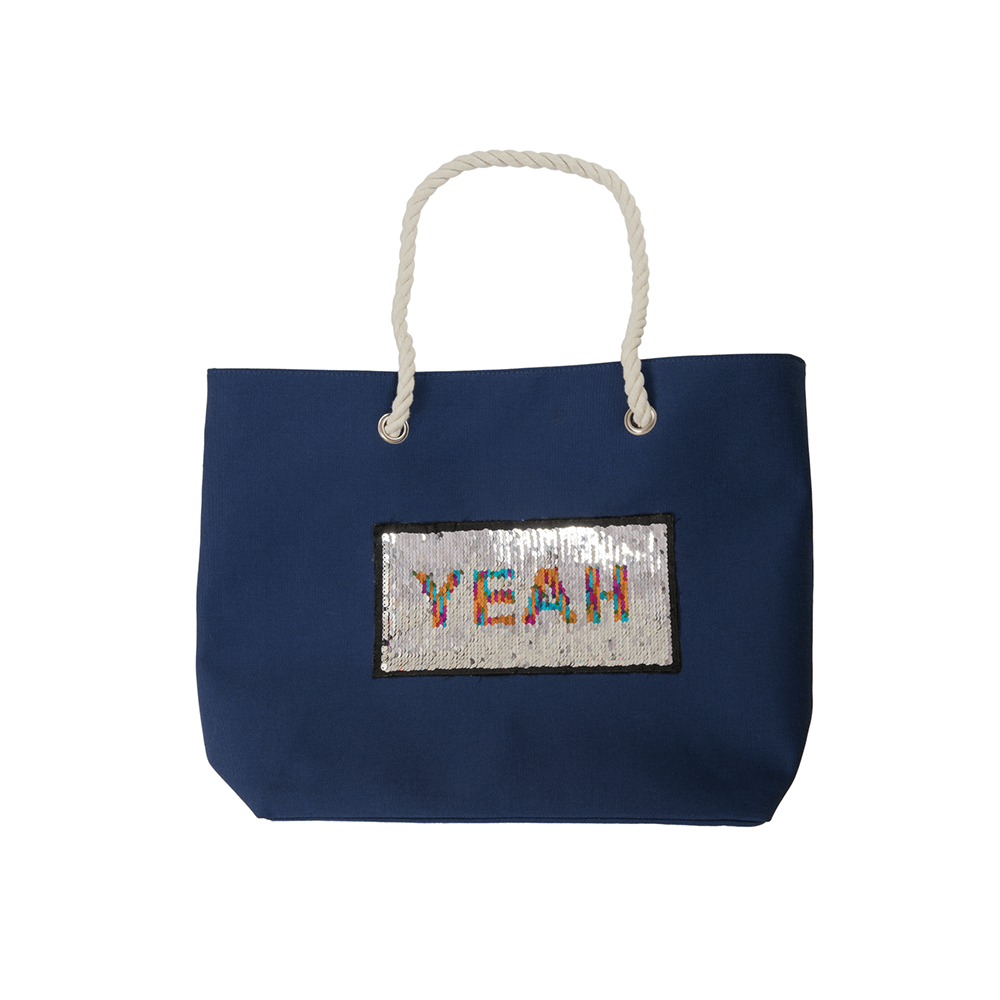 Bolso de playa "Yeah" Azul