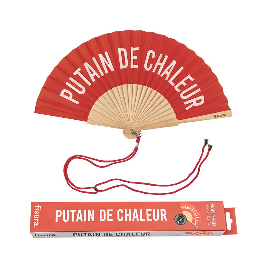 Abanico "Putain de chaleur"