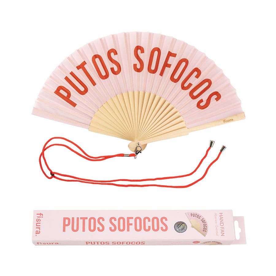 Abanico "Putos Sofocos"