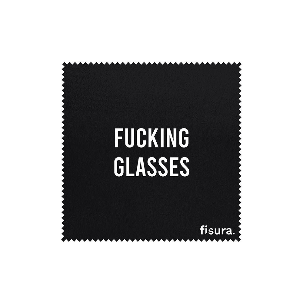 Toallita anti-vaho microfibra "Fucking Glasses"
