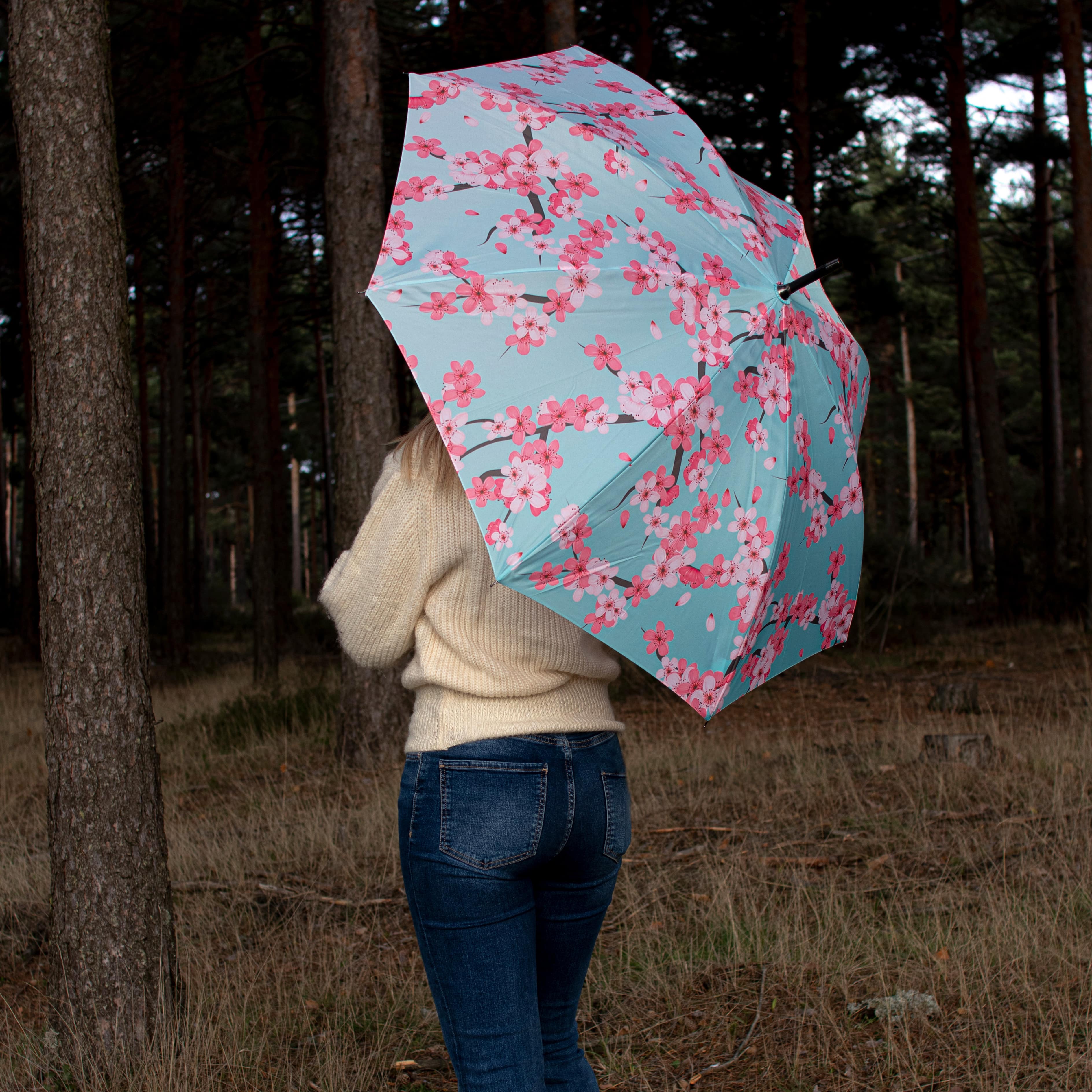 Paraguas "Flores sakura"
