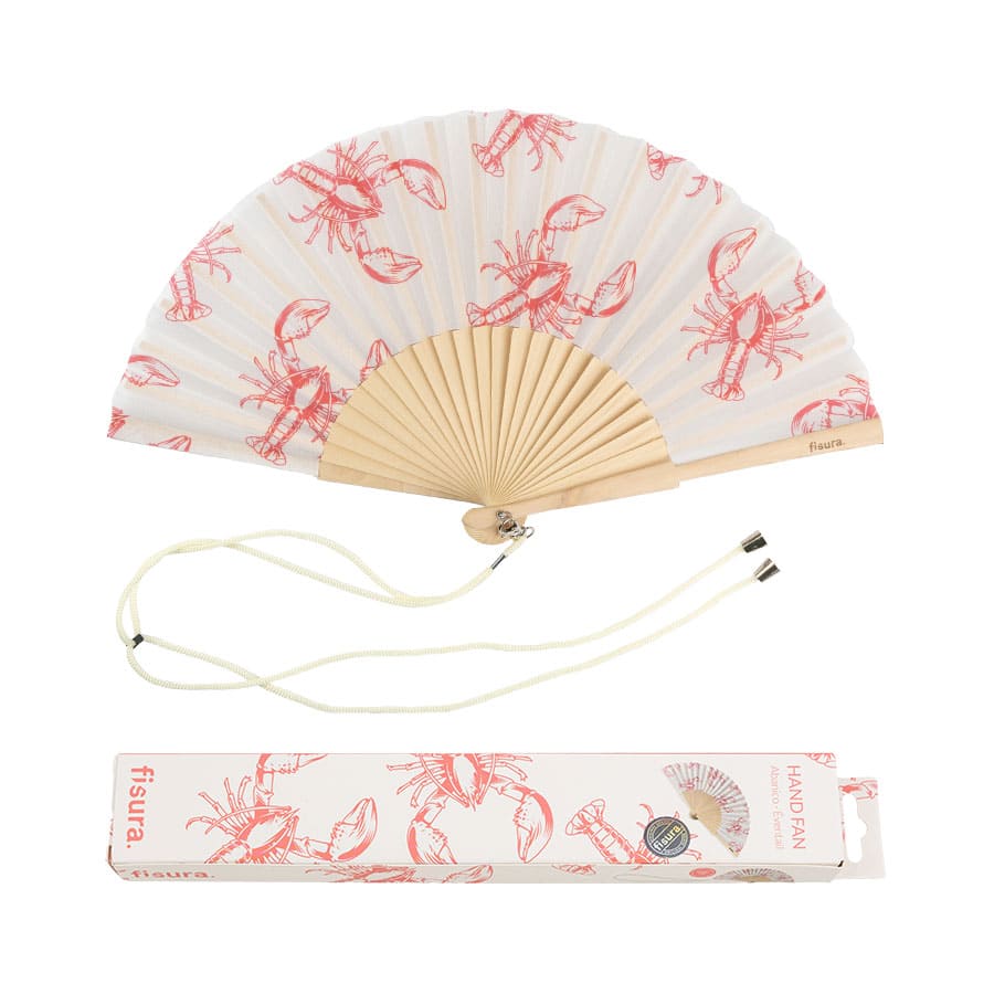 Abanico "Langostas"