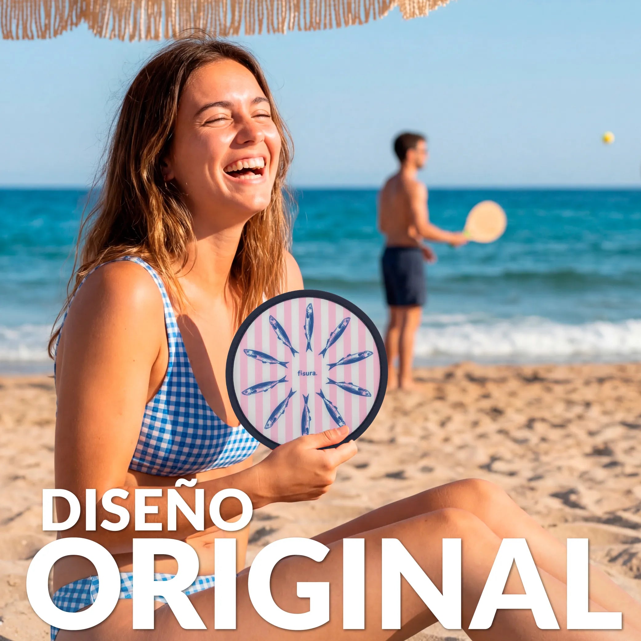 Abanico plegable “Sardinas”