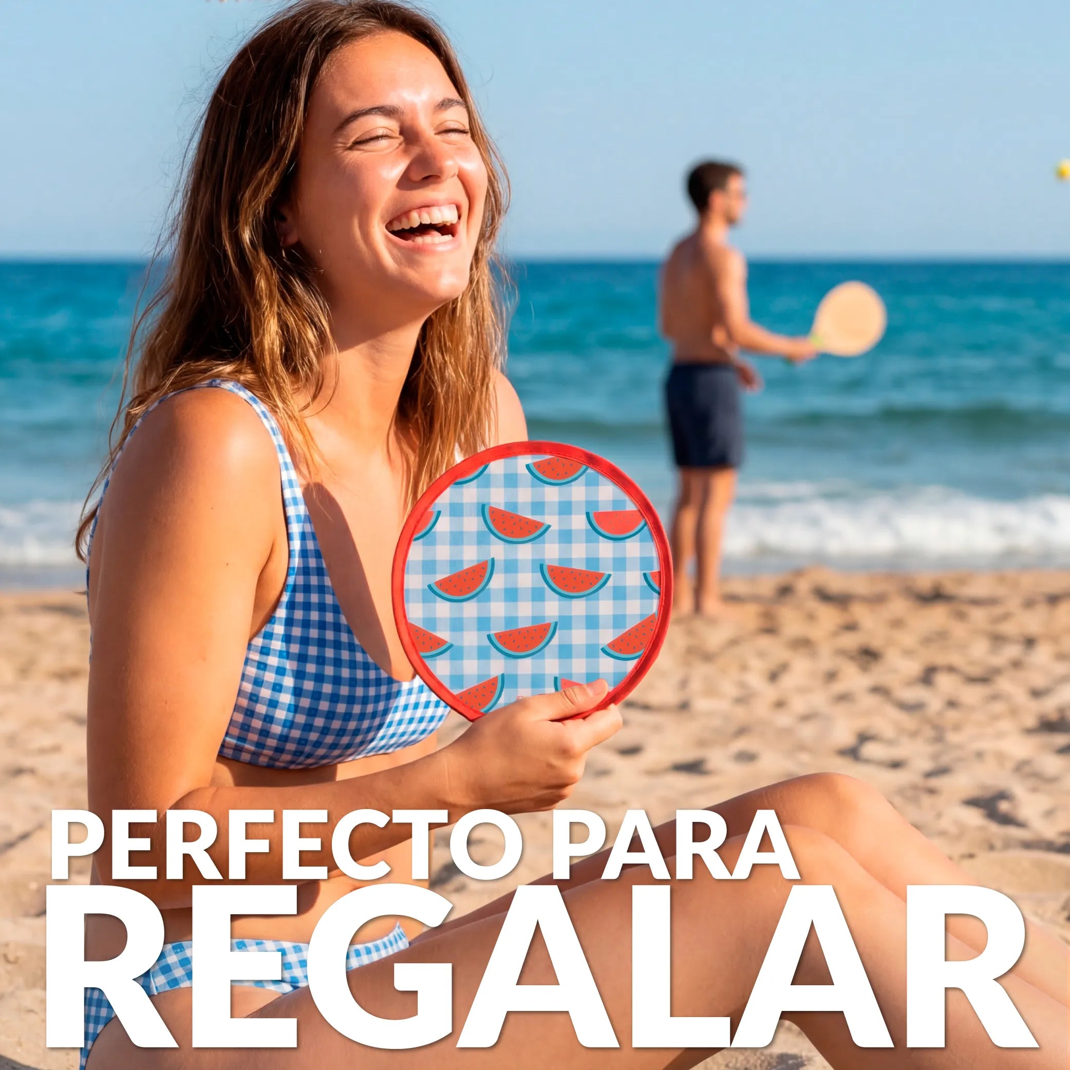 Abanico plegable “Sandías”