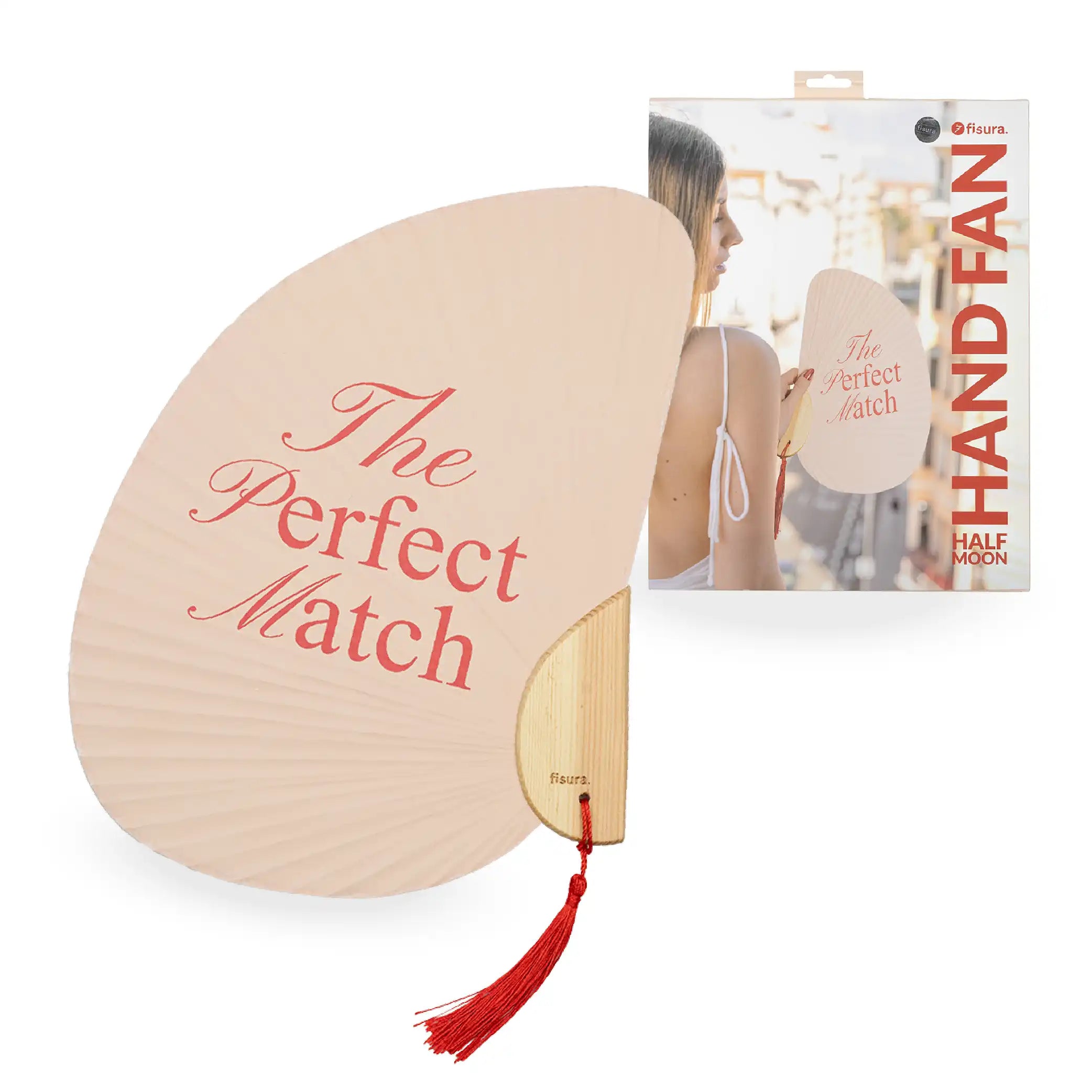 Abanico media luna “The perfect match”