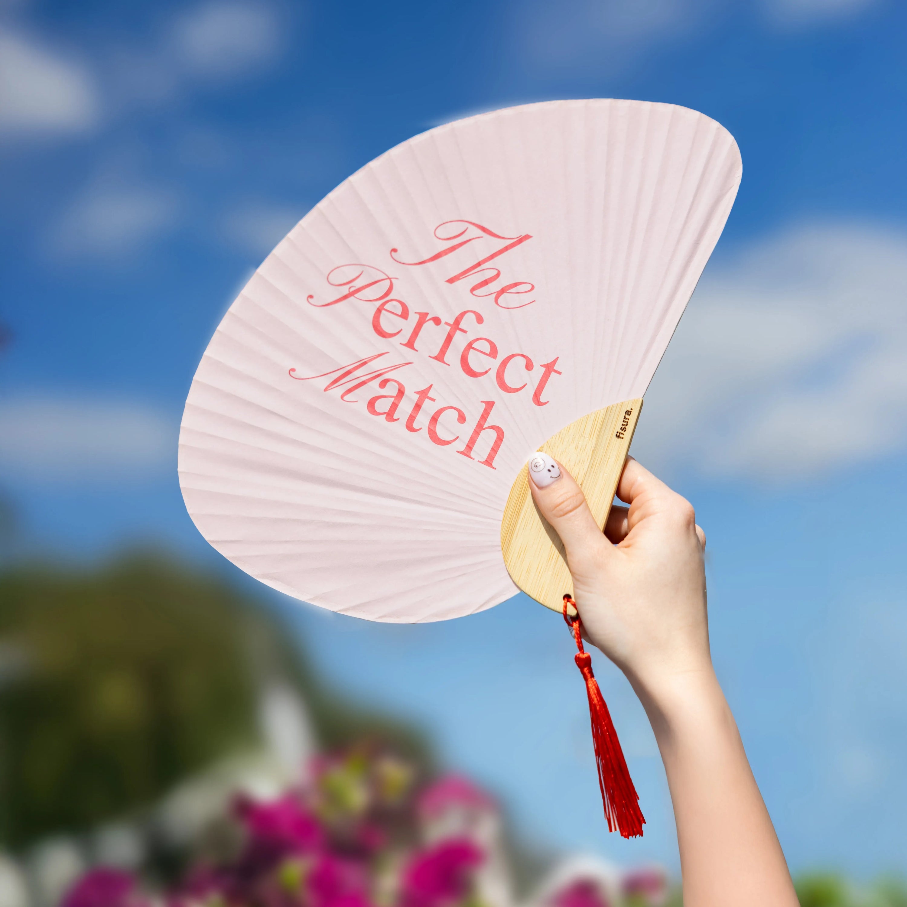 Abanico media luna “The perfect match”