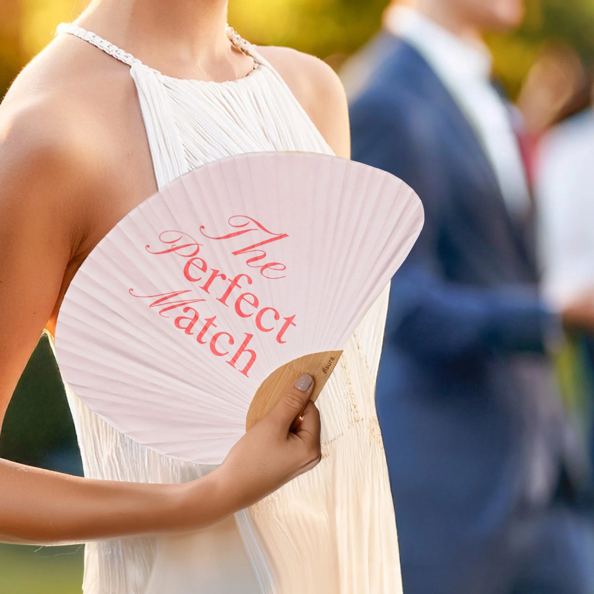 Abanico media luna “The perfect match”