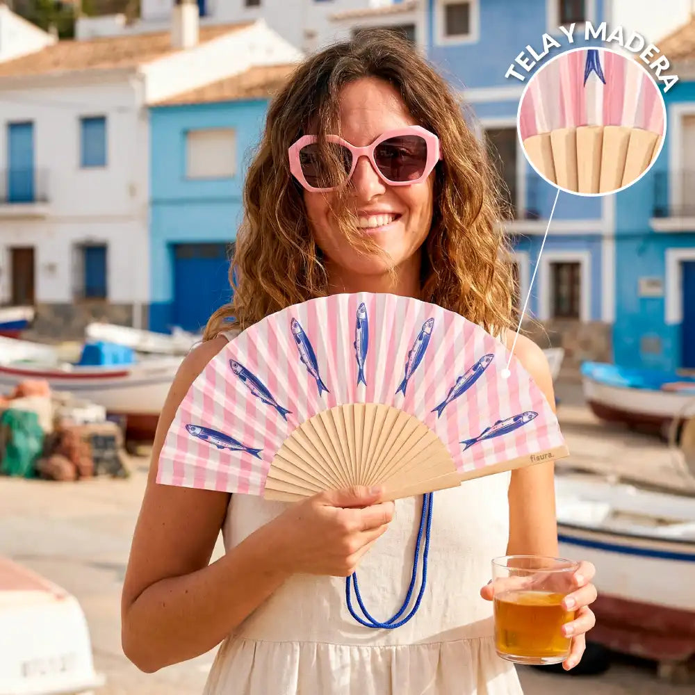 Handfächer „Sardinas“