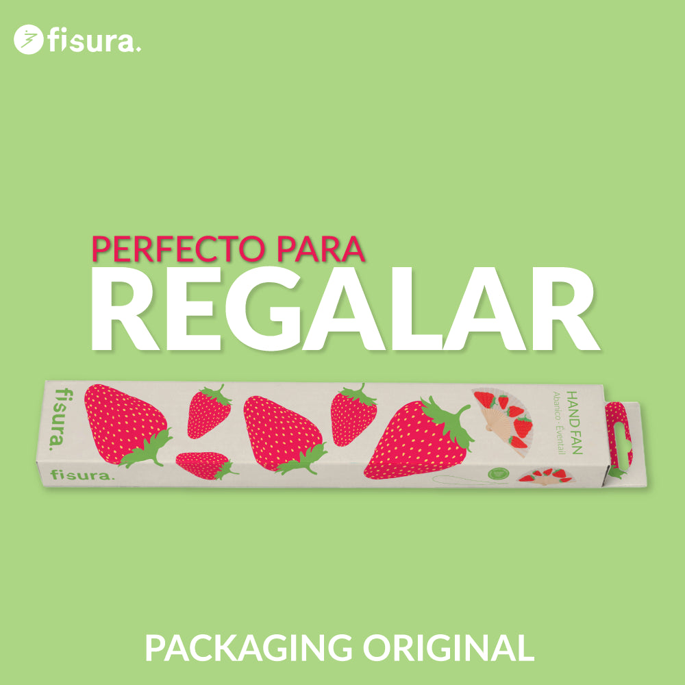 Abanico “Fresas”