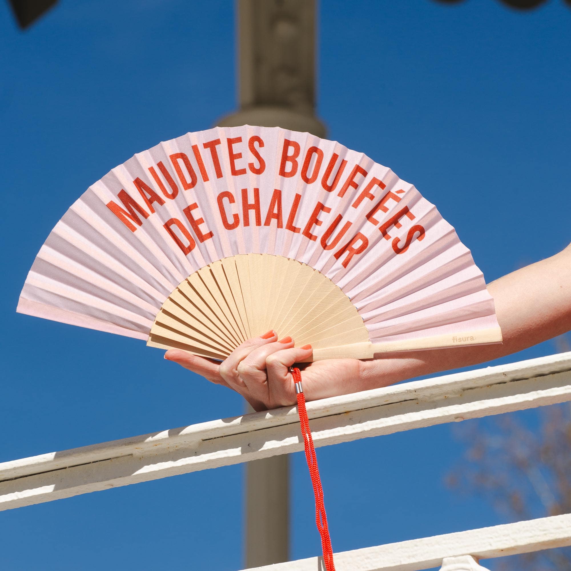 Abanico "Maudites bouffées de chaleur"