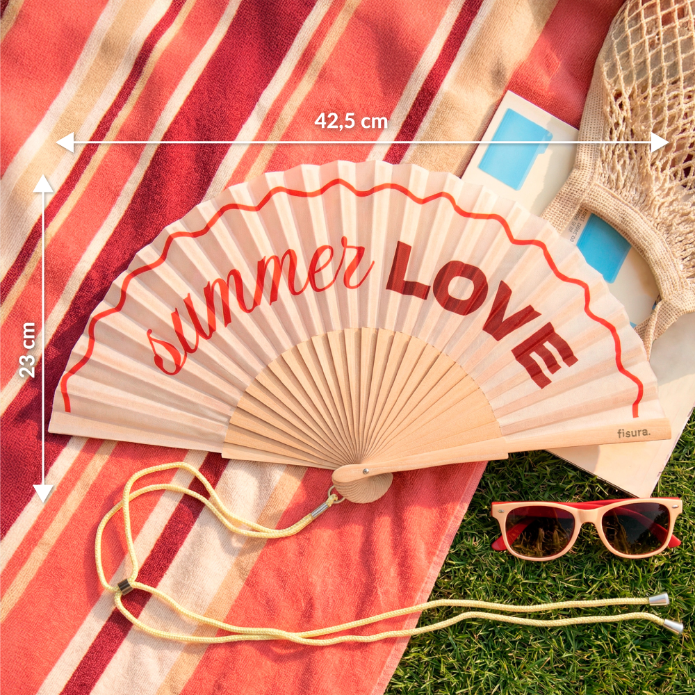 Abanico "Summer love"