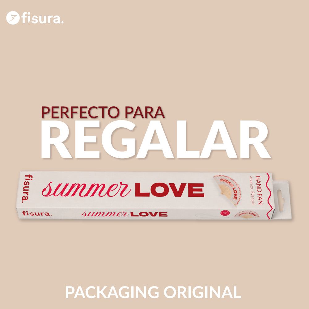 Abanico "Summer love"