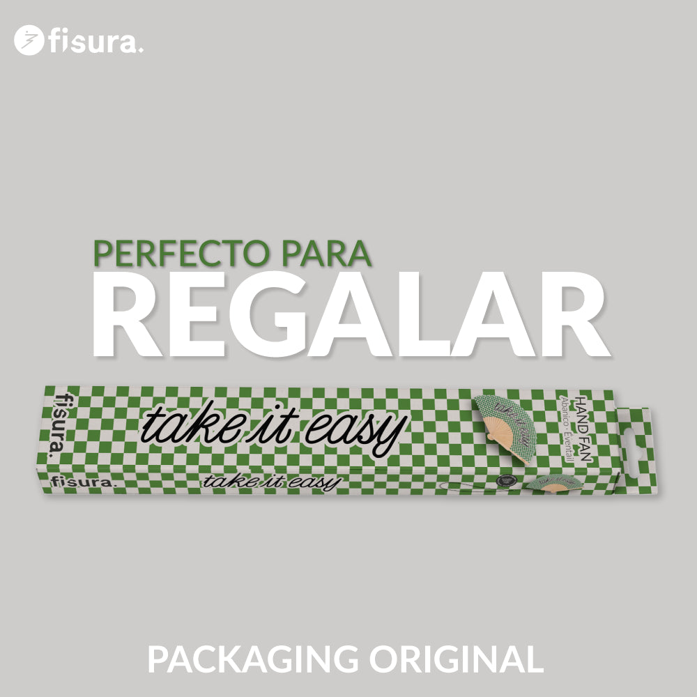 Abanico "Take it easy”