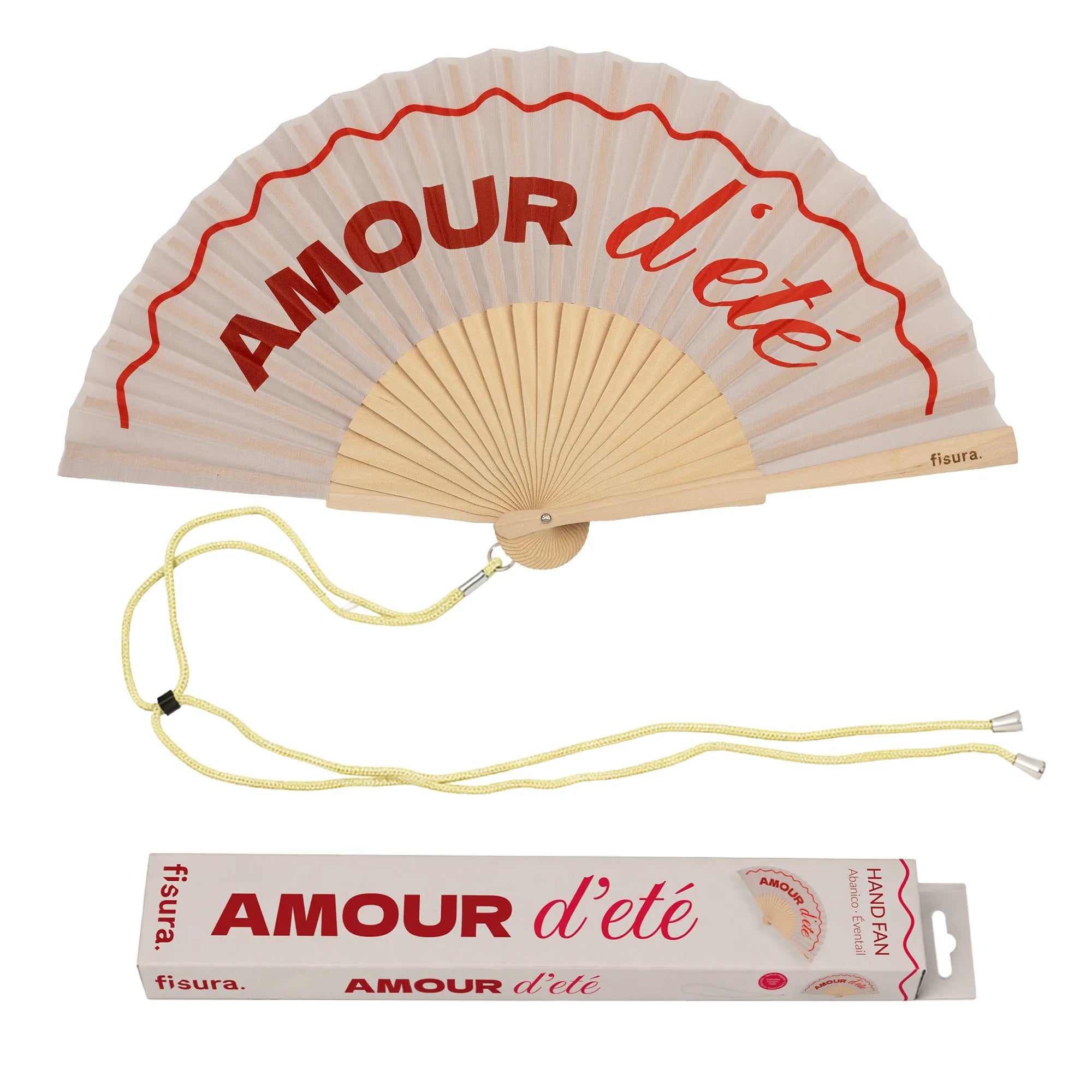 Abanico "Amour d'eté"