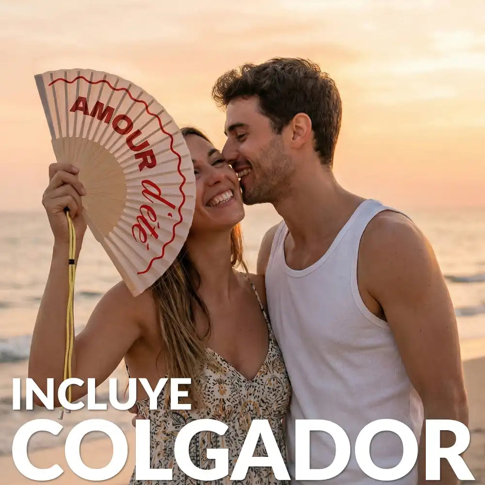 Abanico "Amour d'eté"