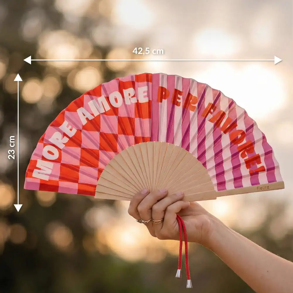Abanico "More amore, per favore"