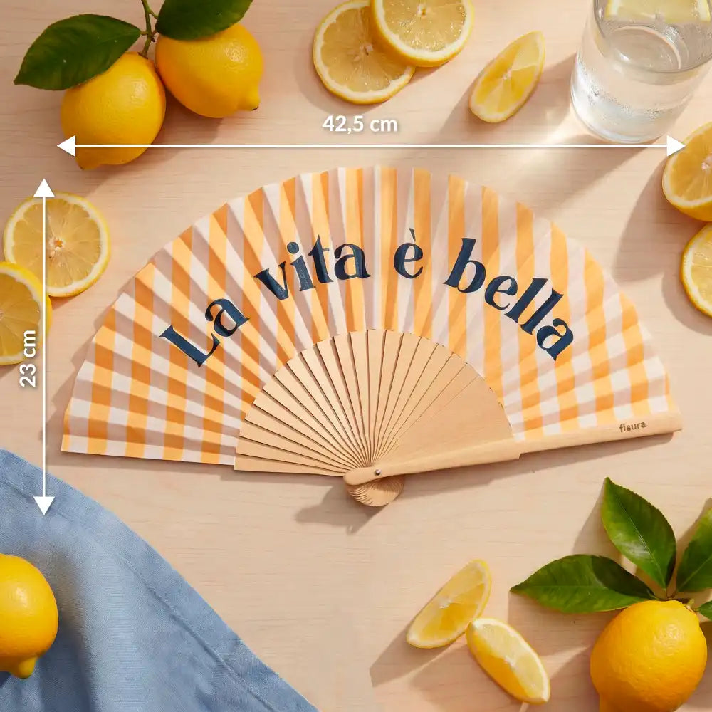 Abanico "La vita è bella"
