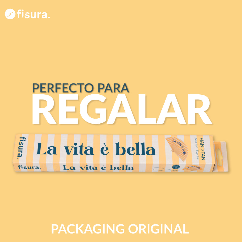 Abanico "La vita è bella"