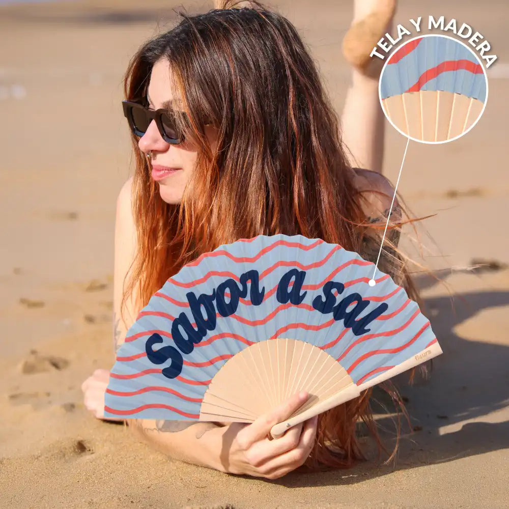 Abanico "Sabor a sal”