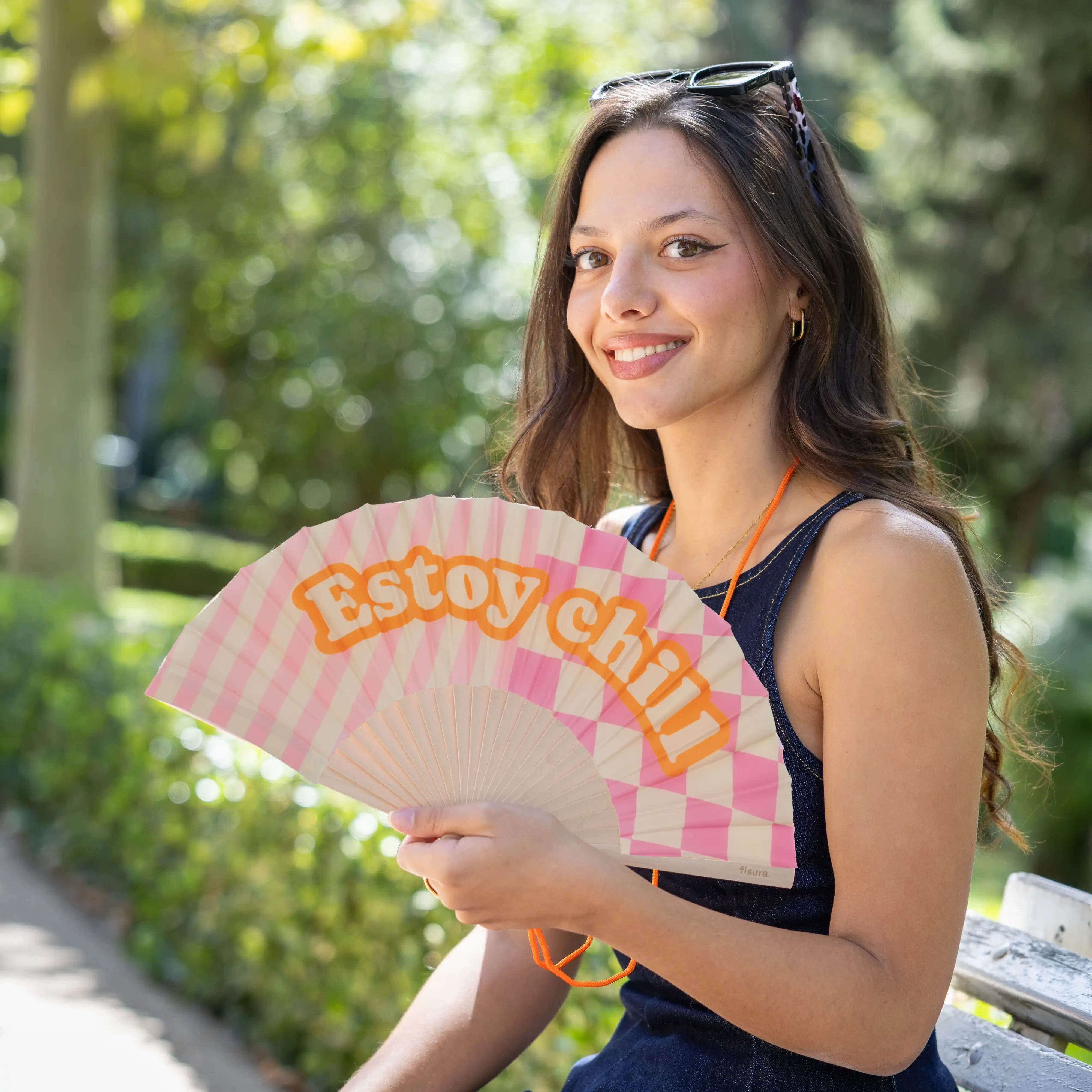 Abanico "Estoy chill”