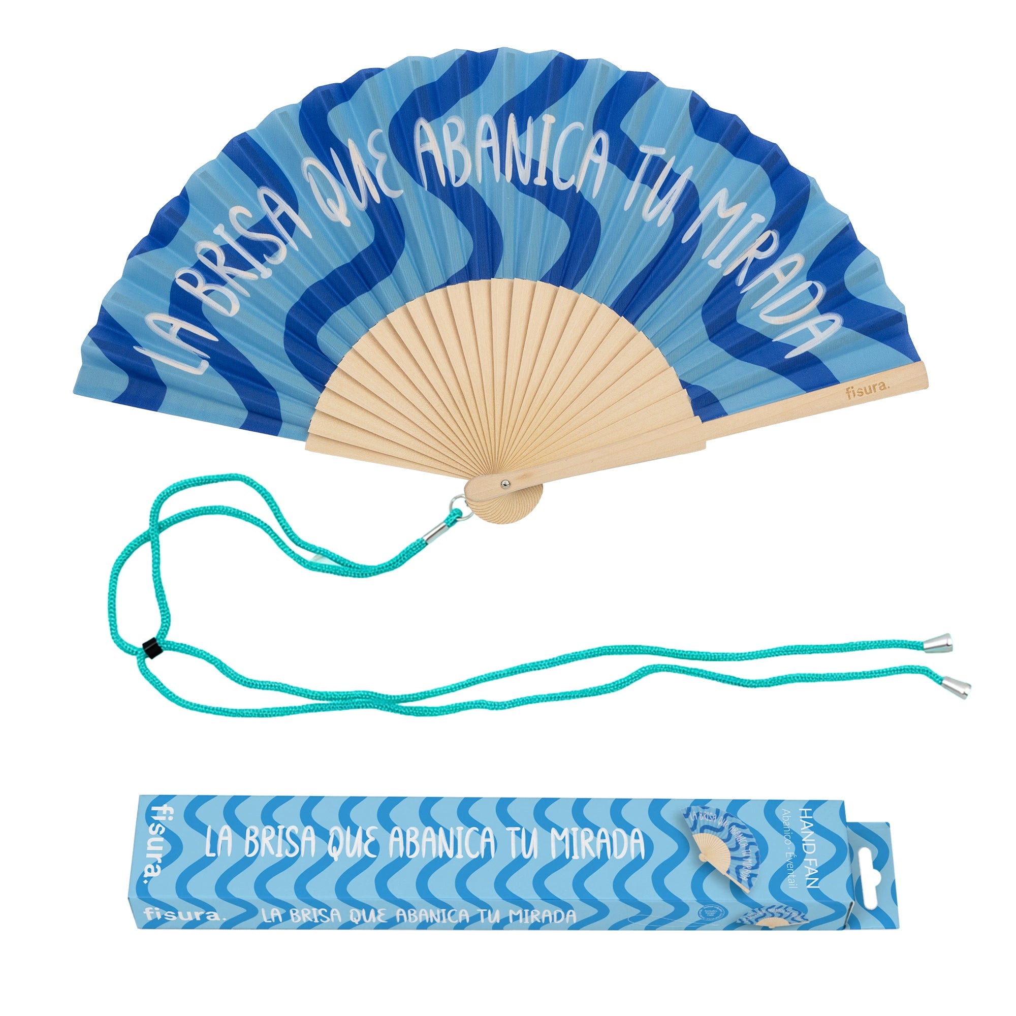 Abanico "La brisa que abanica tu mirada”