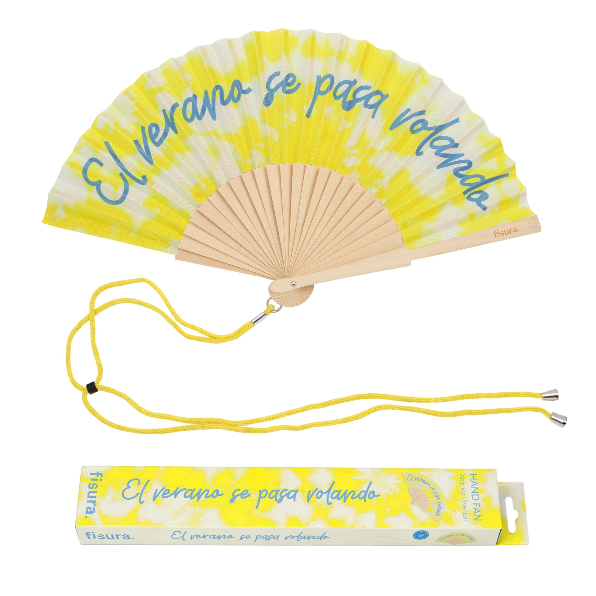 Abanico “El verano se pasa volando”