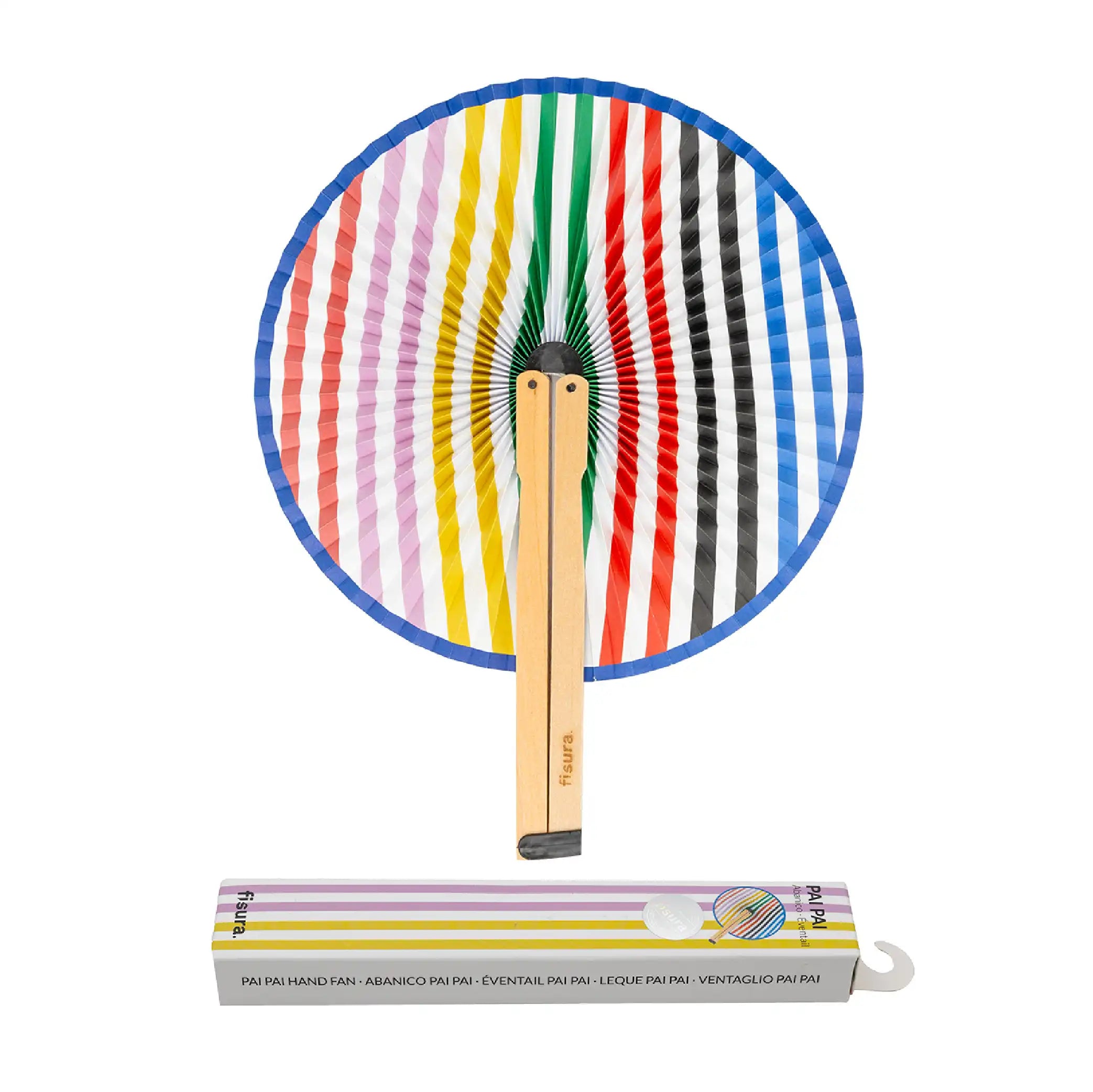 Abanico pai pai “Rayas”