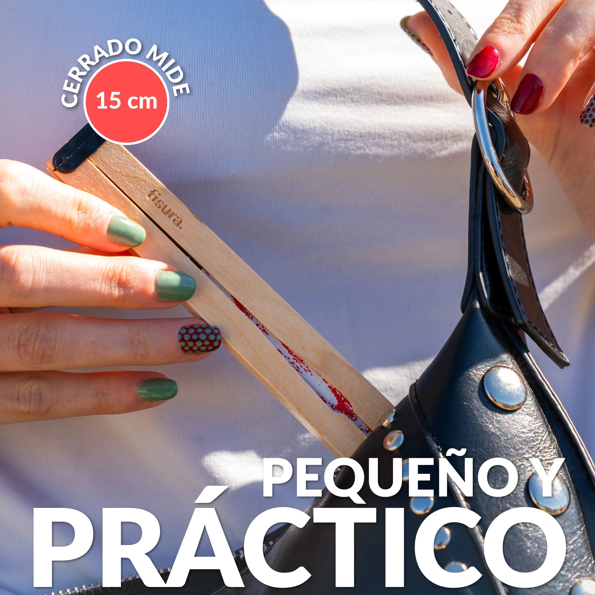 Handfächer Pai Pai „Sardinas“