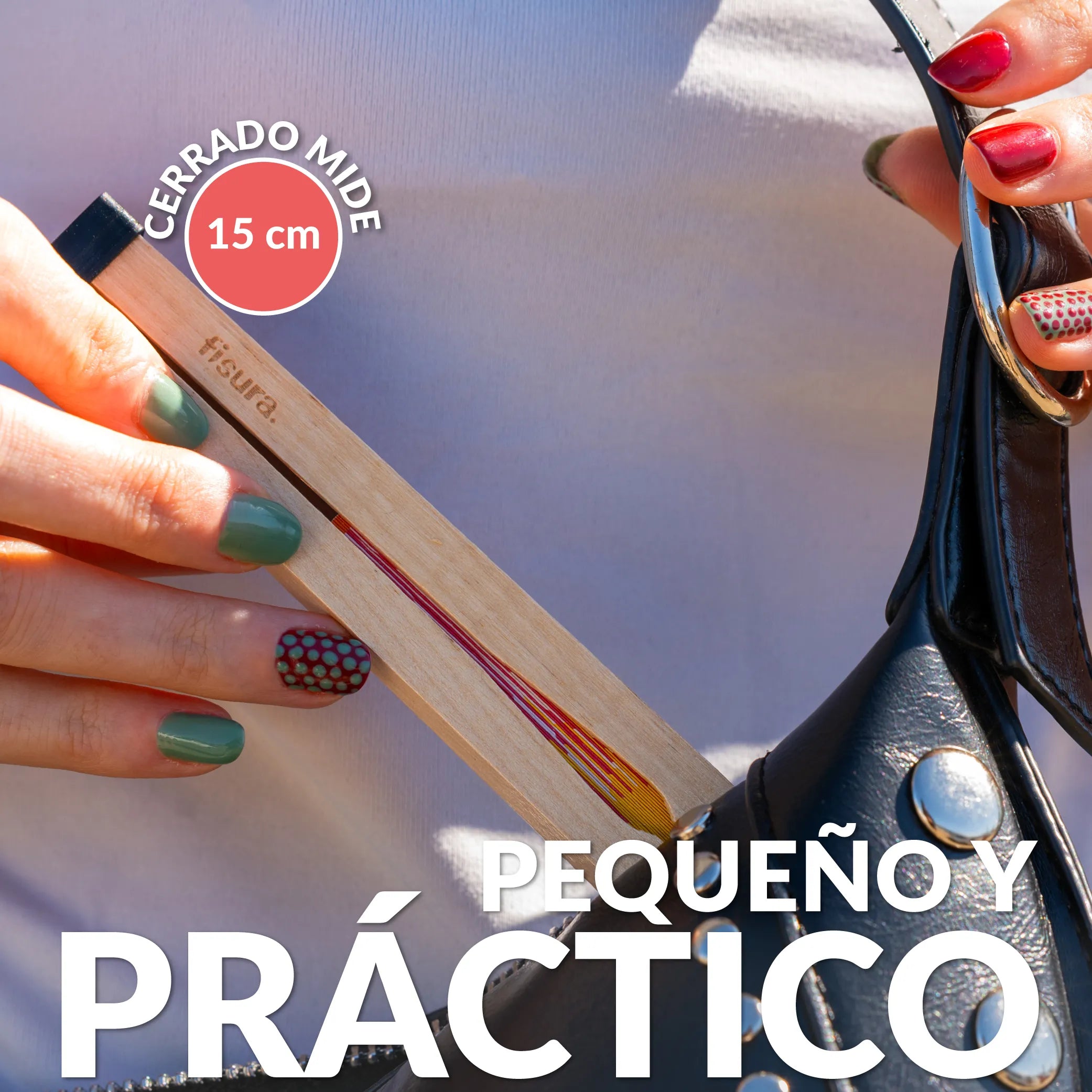 Handfächer Pai Pai „Sol“