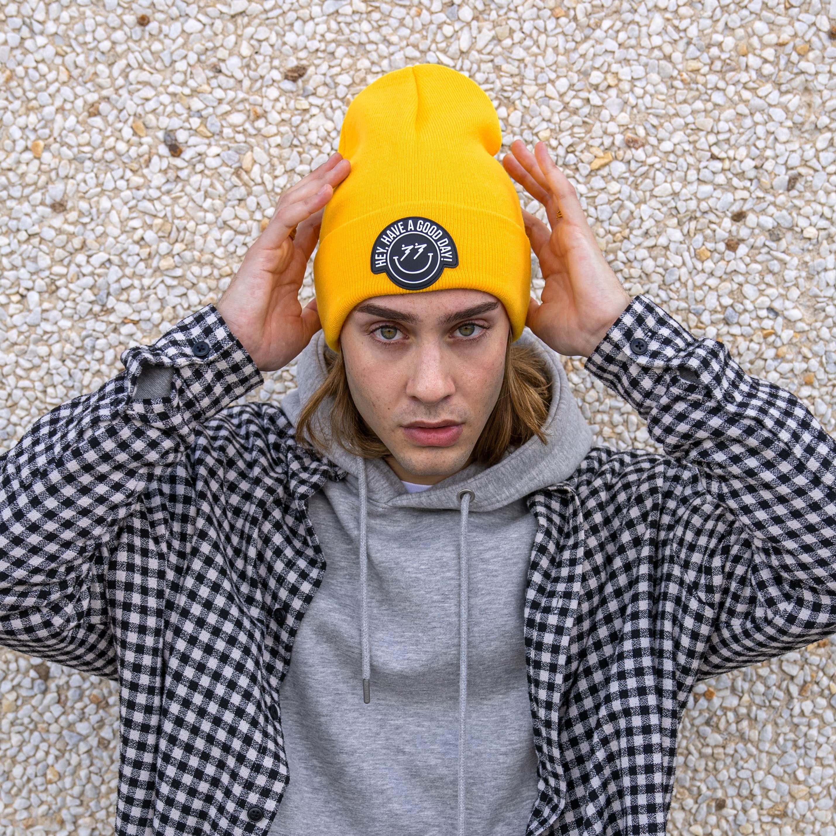 Gorro "Hey, have a good day”