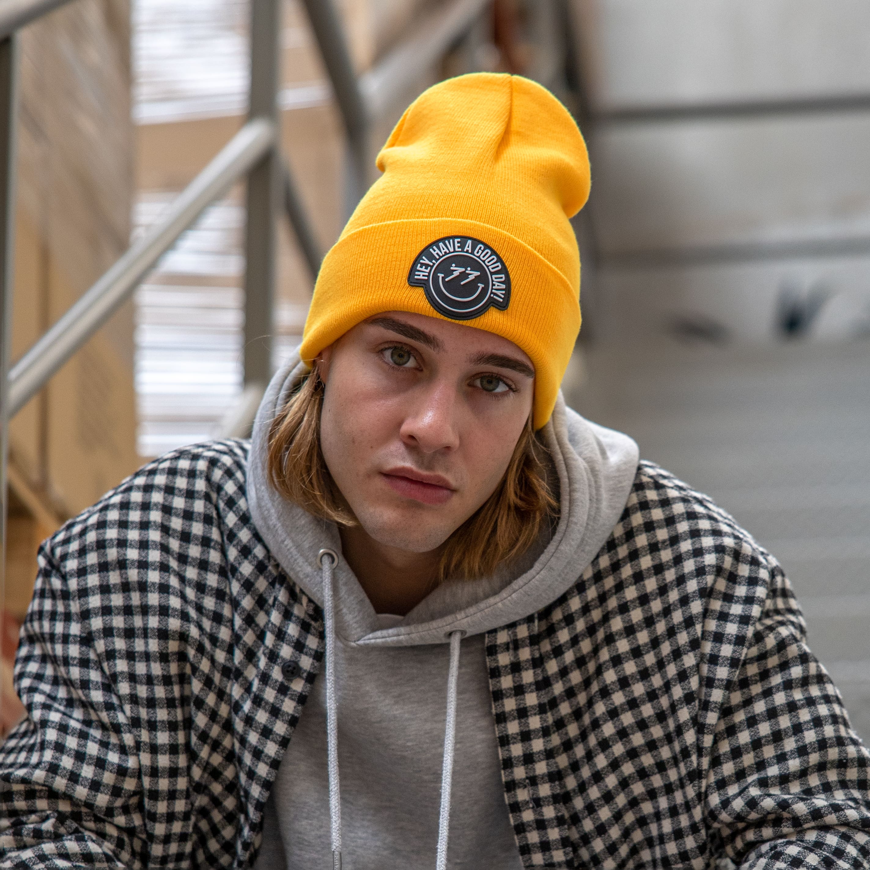 Gorro "Hey, have a good day”