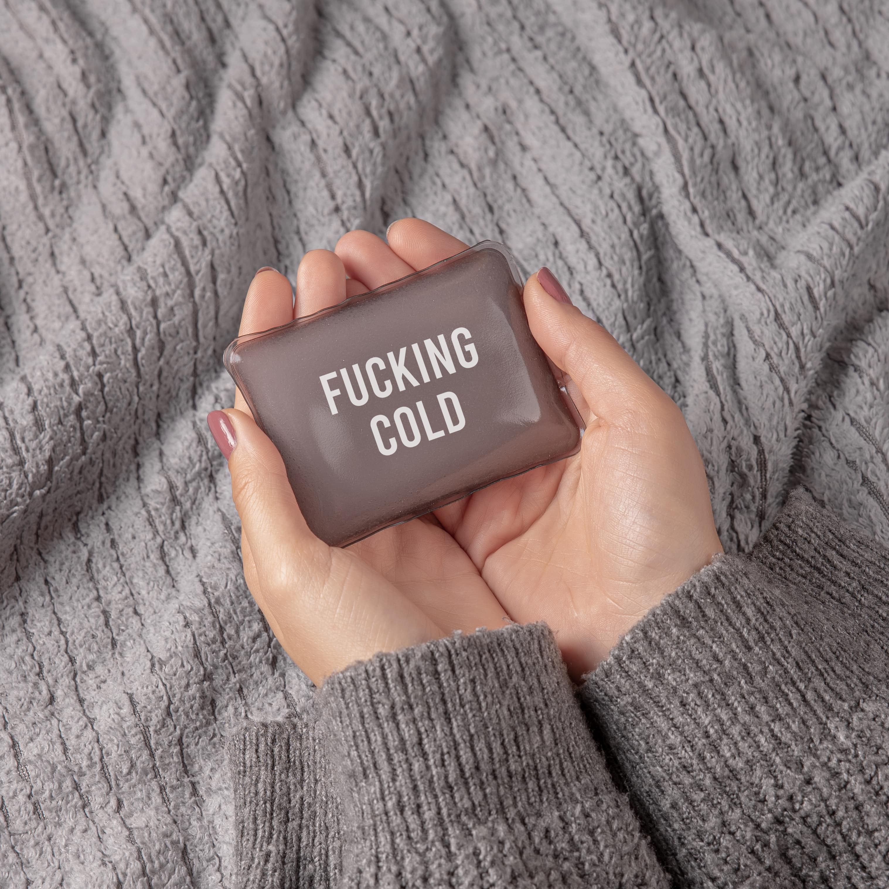 Pack de 4 calentadores de manos “Fucking cold"