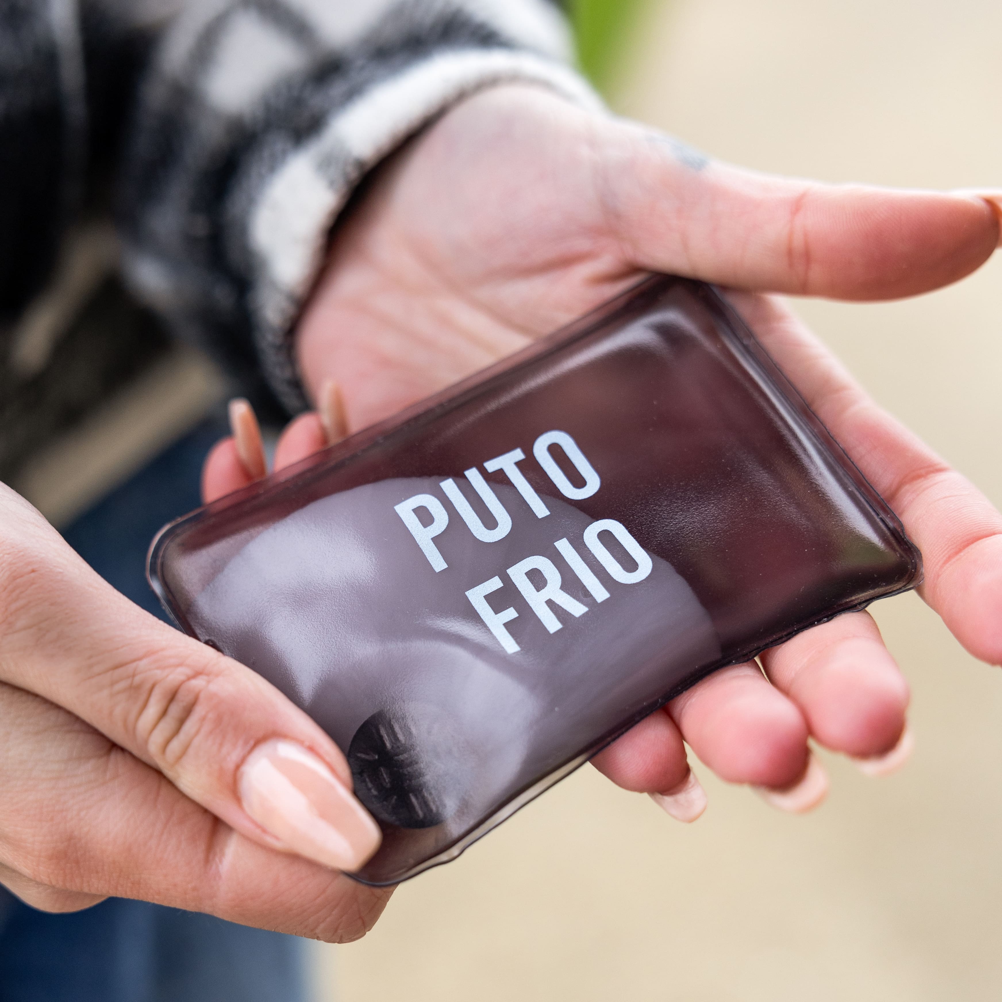 Calentador de manos “Puto frío”