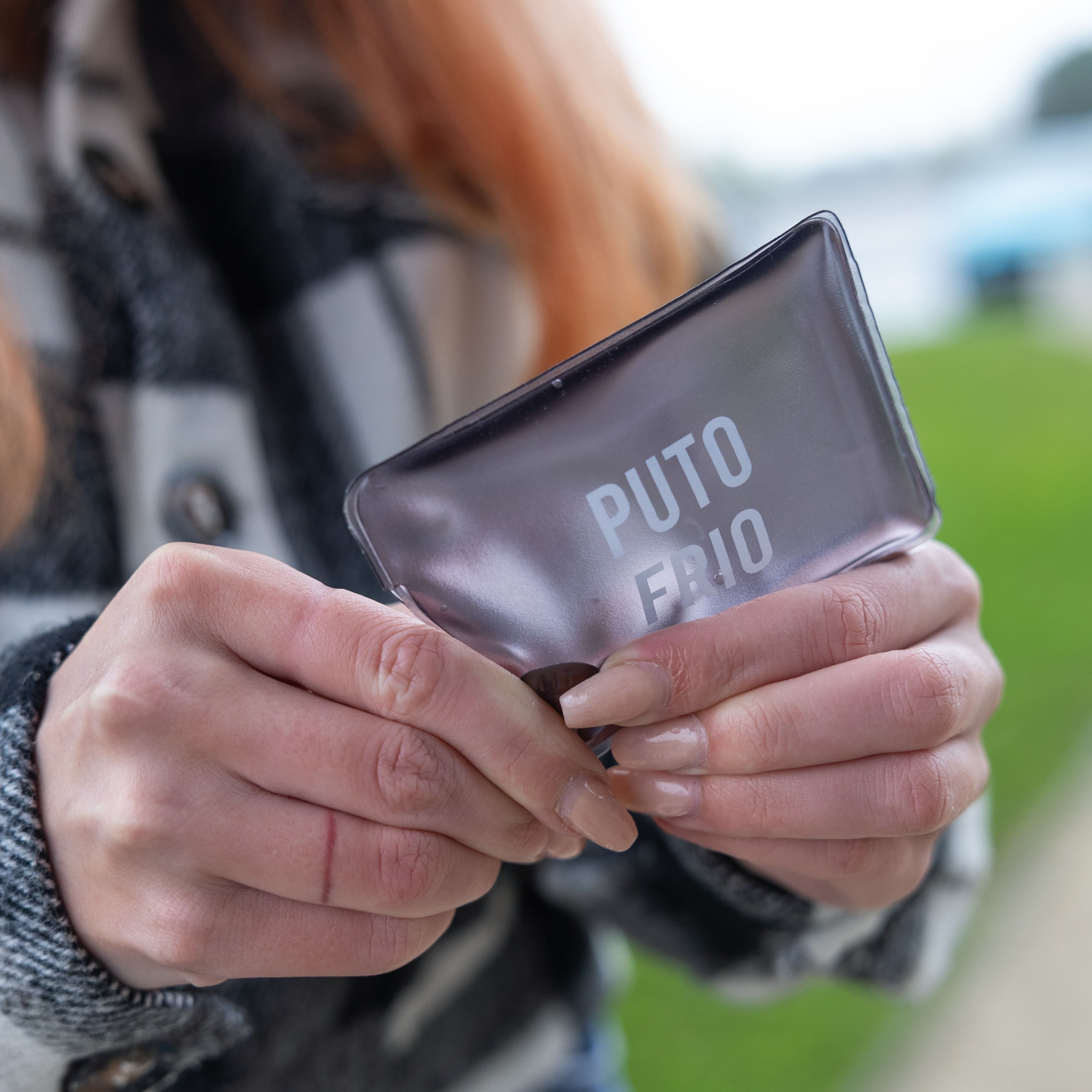 Pack de 4 calentadores de manos “Puto frío"