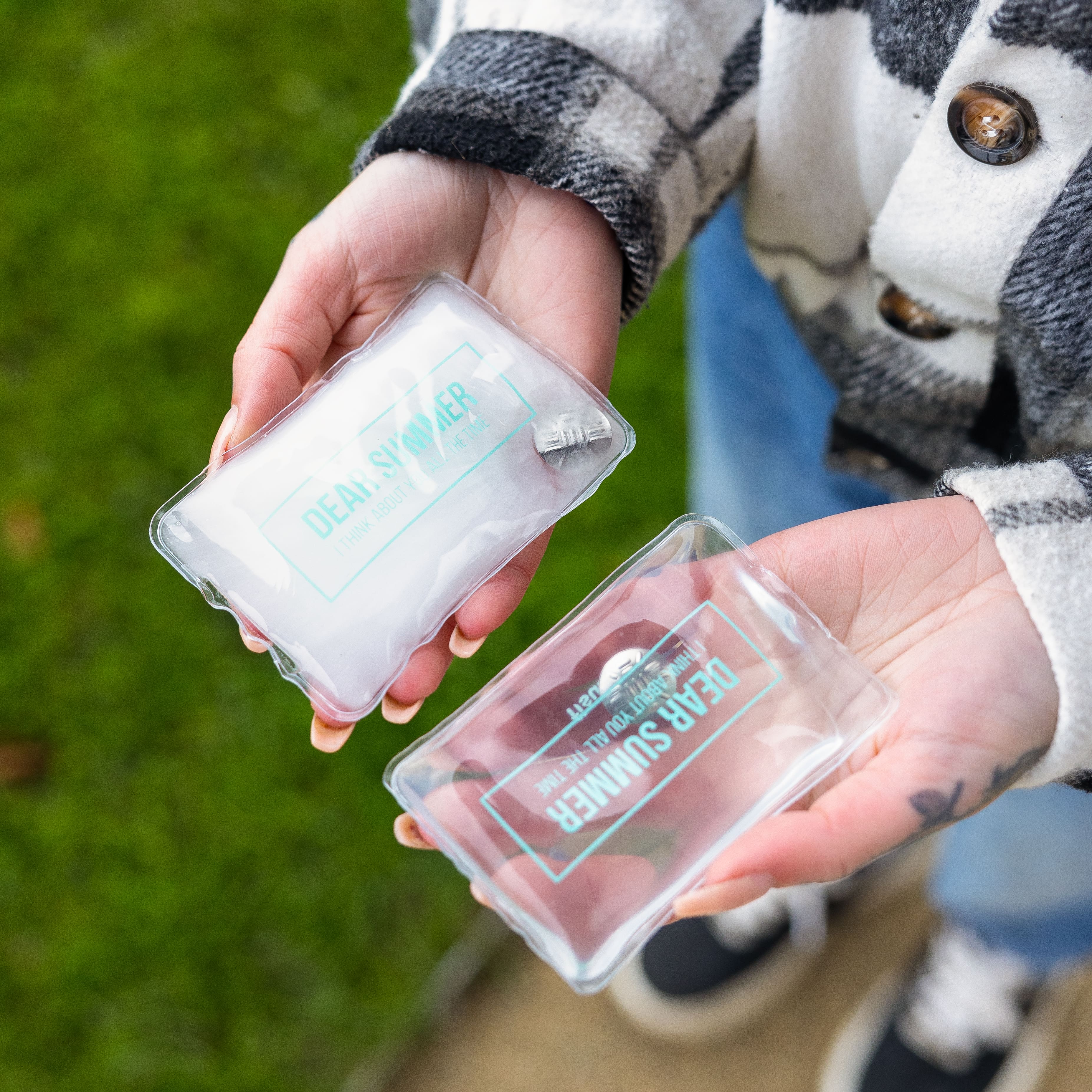 Pack de 4 calentadores de manos “Dear summer"