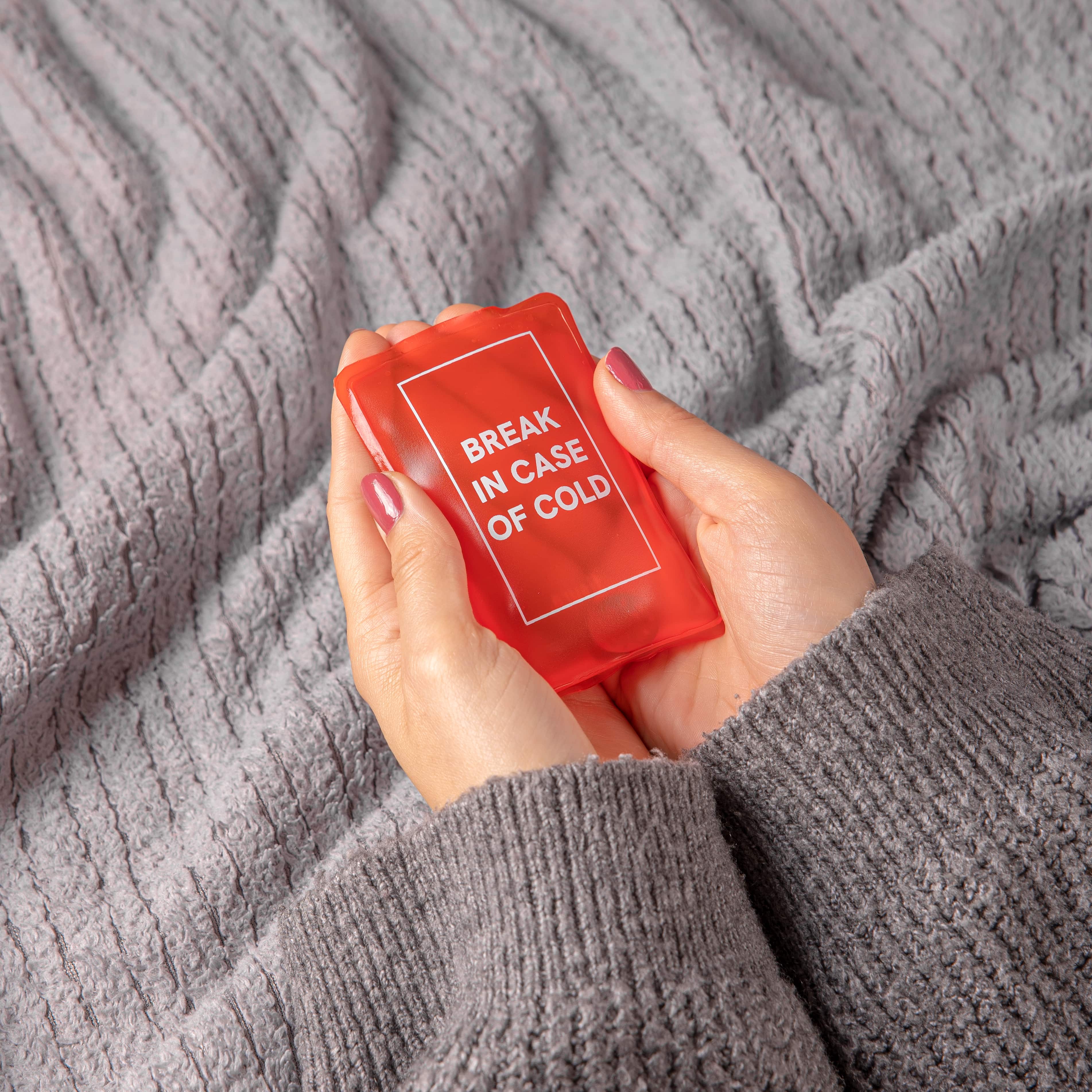 Pack de 4 calentadores de manos “Break in case of cold”