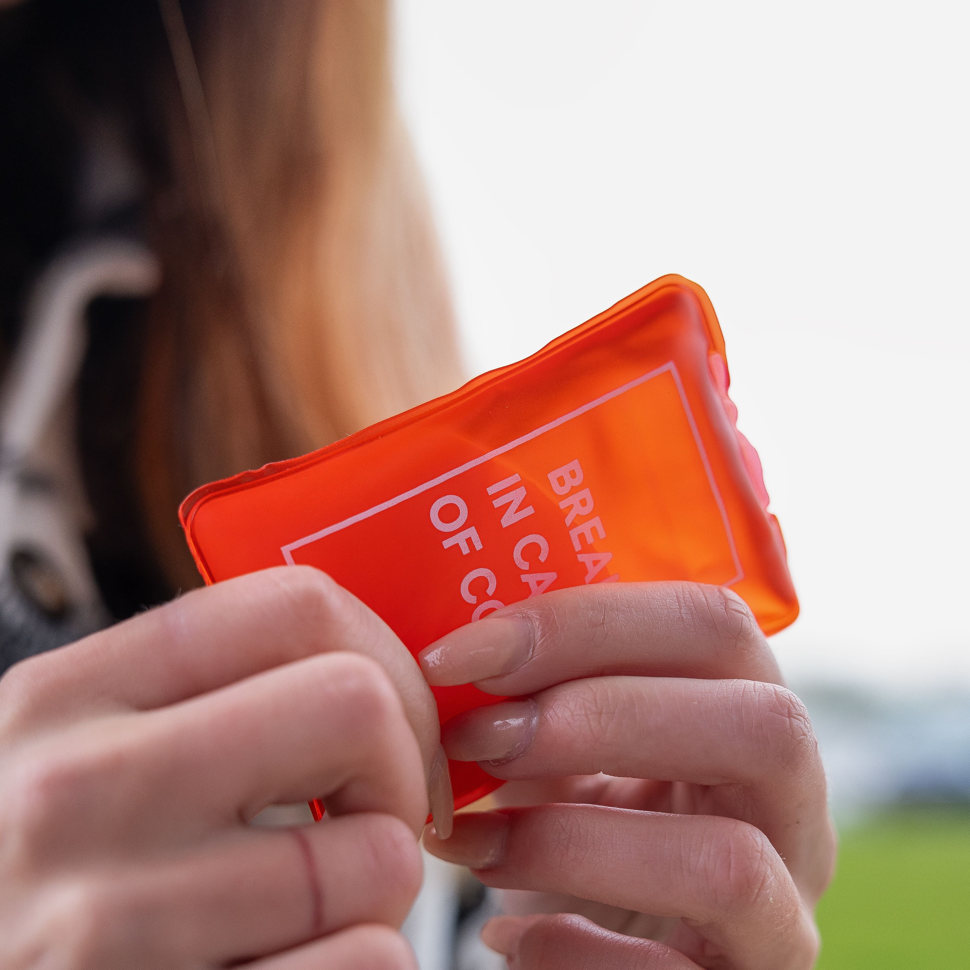 Pack de 2 calentadores de manos “Break in case of cold”