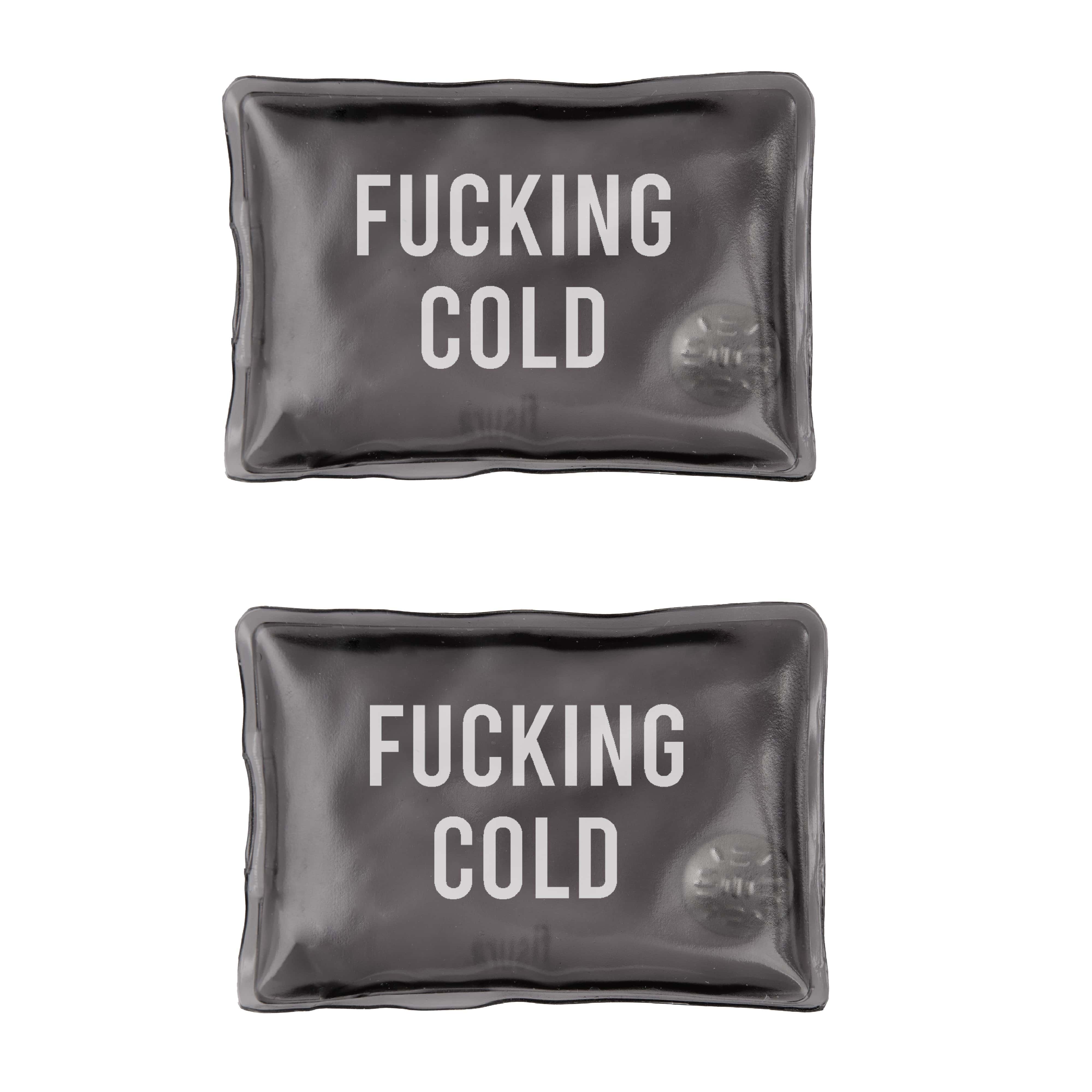Pack de 2 calentadores de manos “Fucking cold”