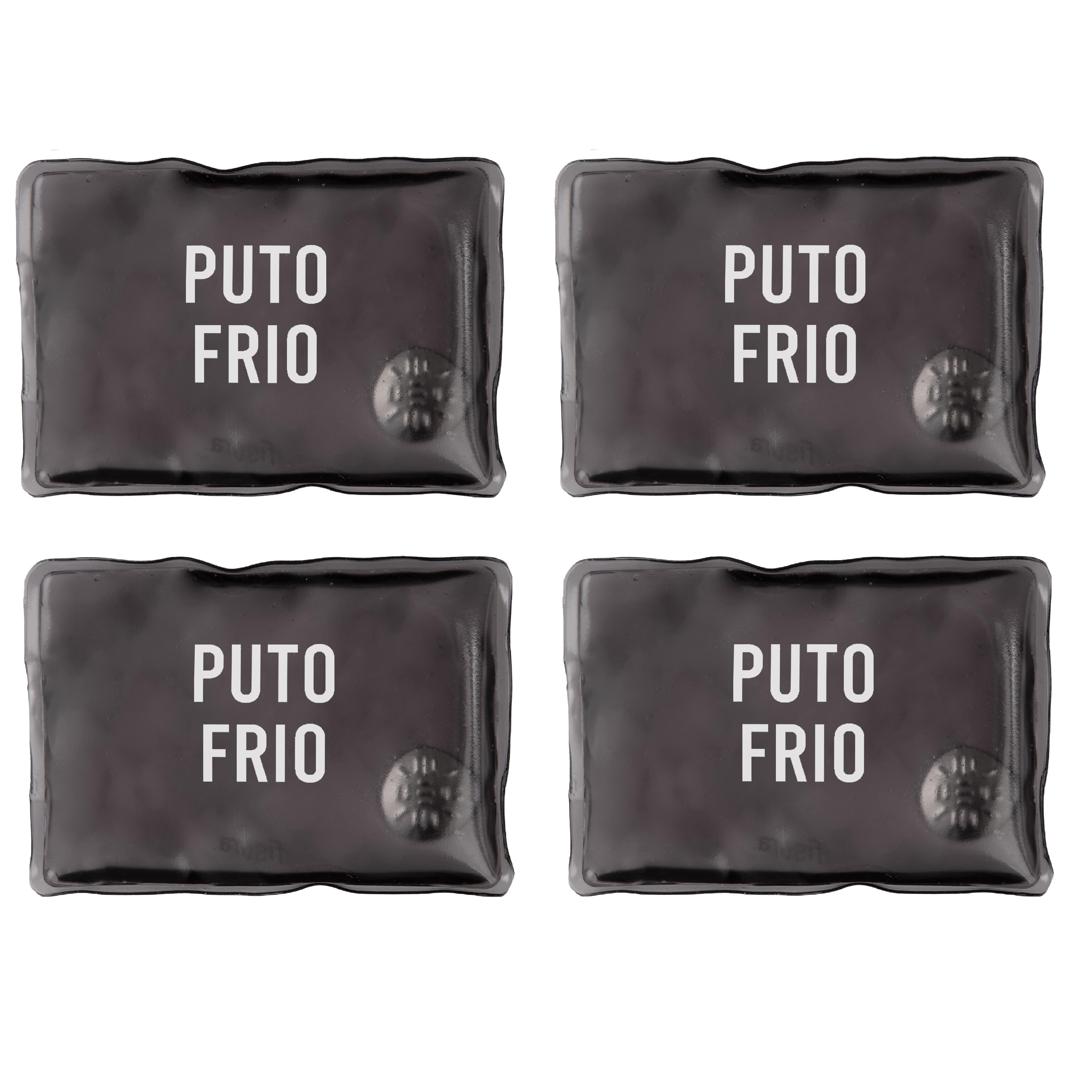 Pack de 4 calentadores de manos “Puto frío"