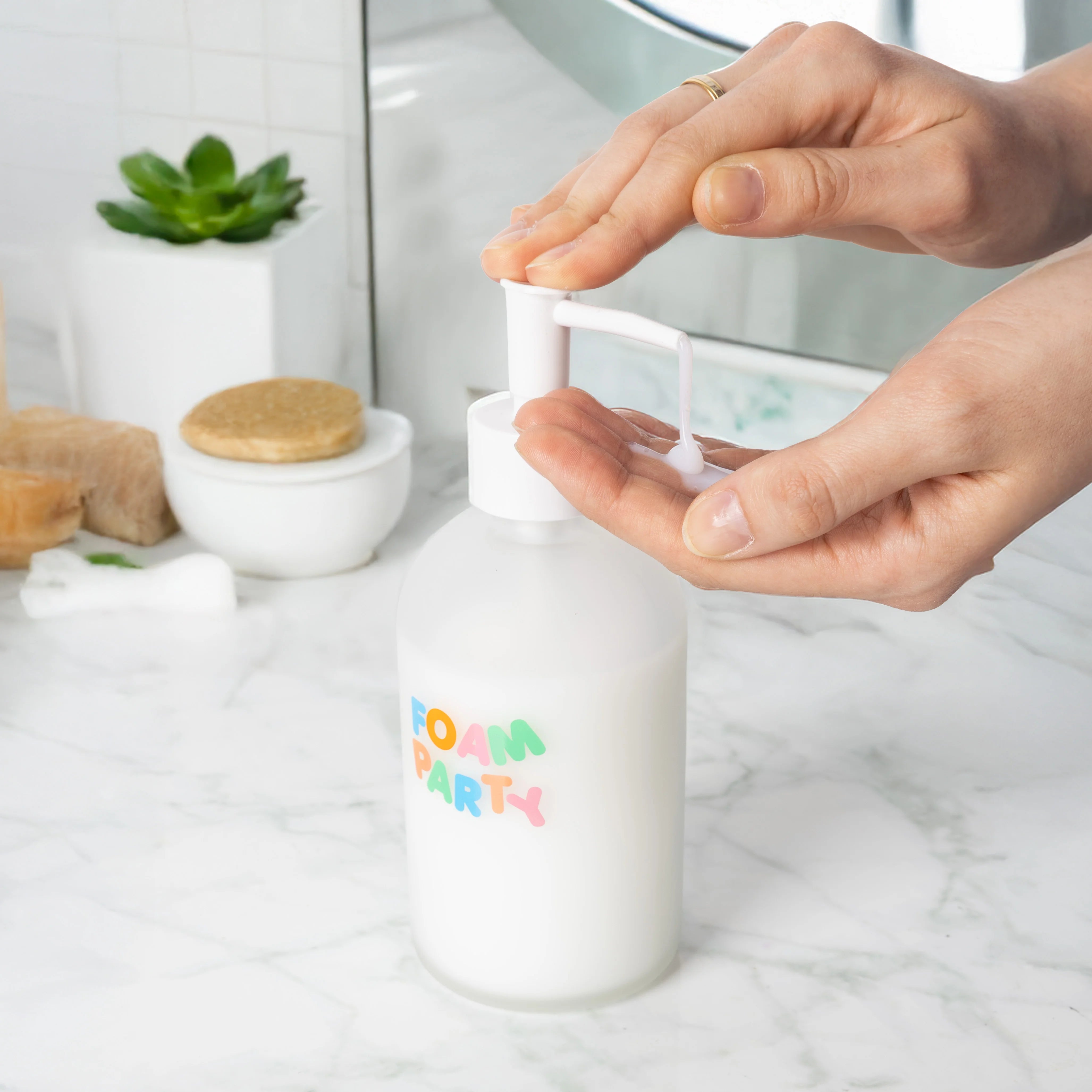 Dispensador de jabón “Foam party"