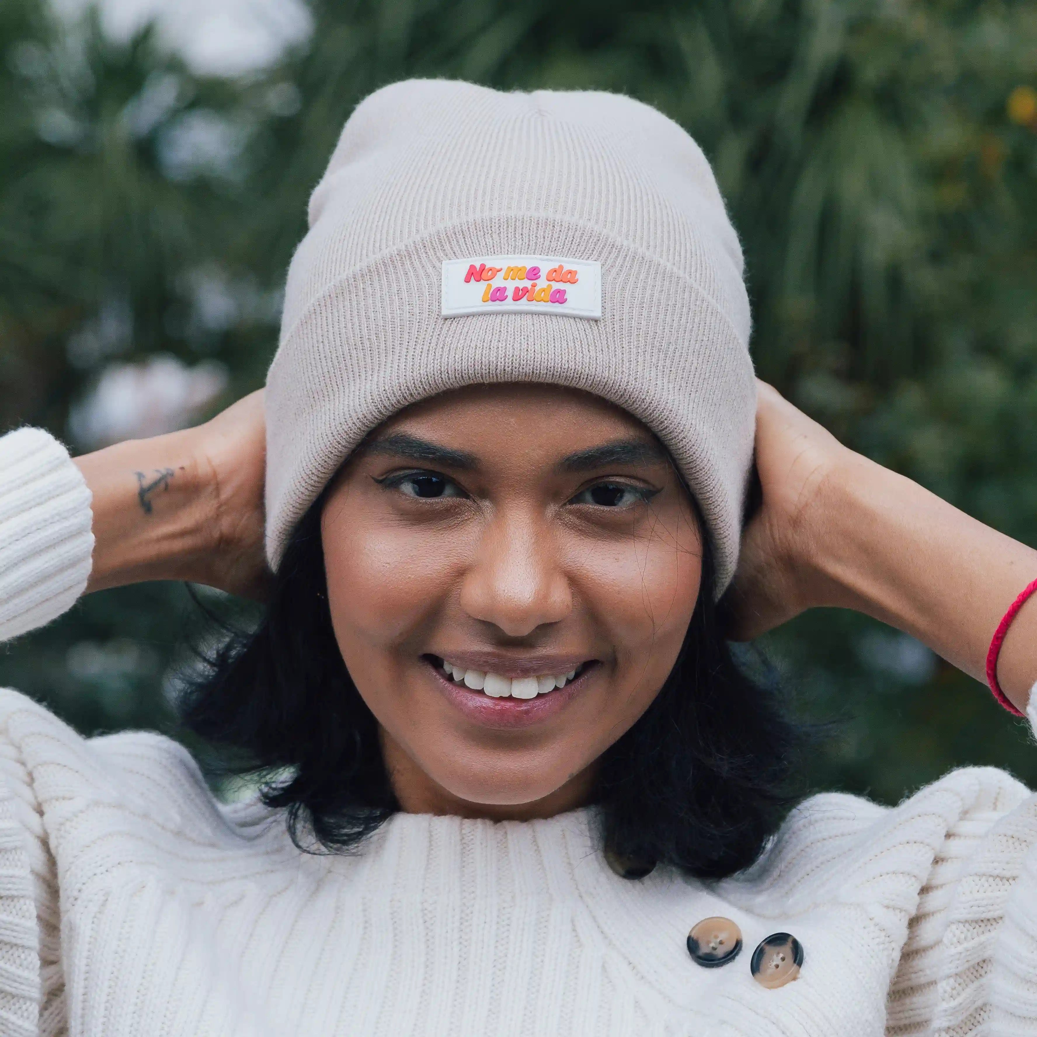 Gorro “No me da la vida”