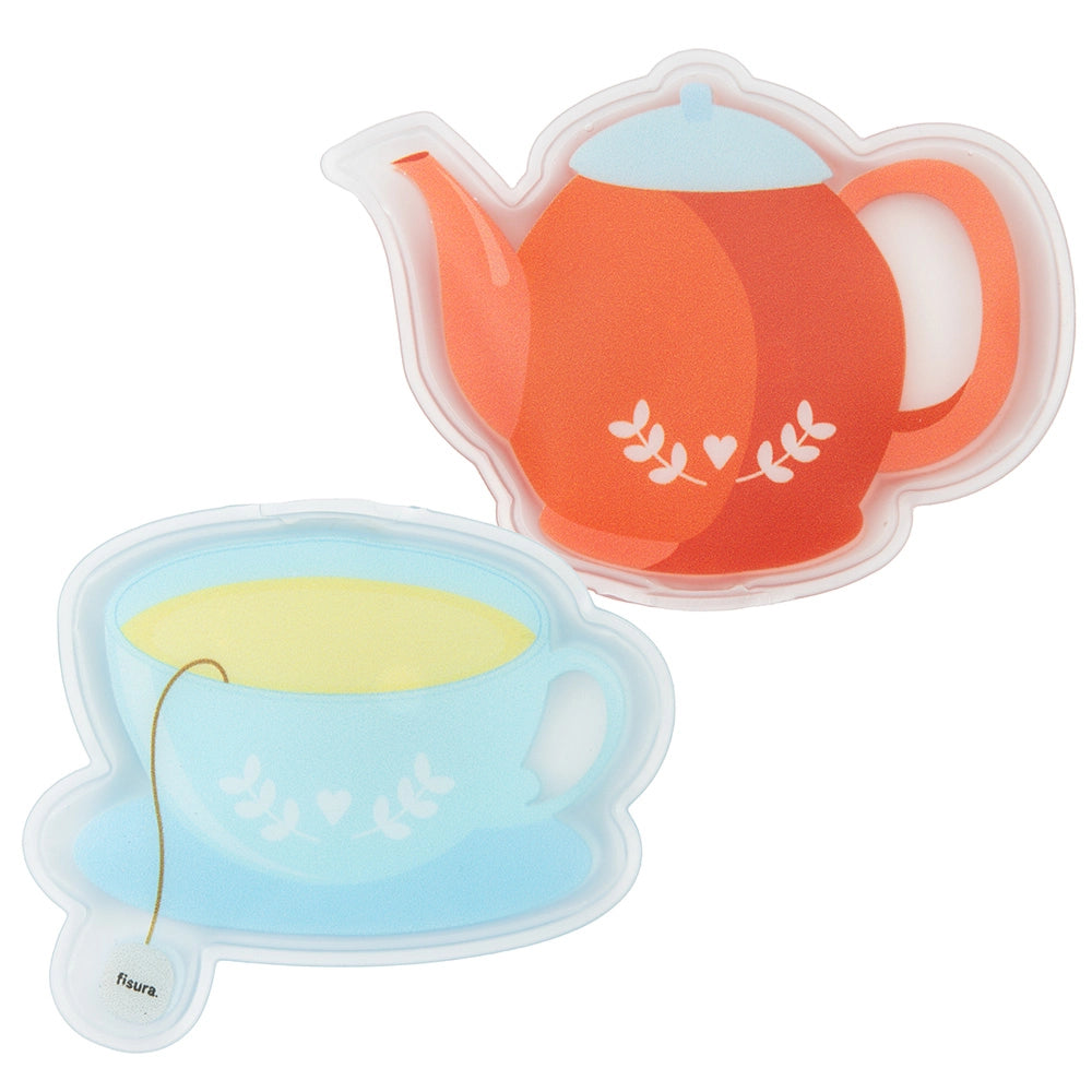 Pack de 2 calentadores de manos “Tetera y taza”