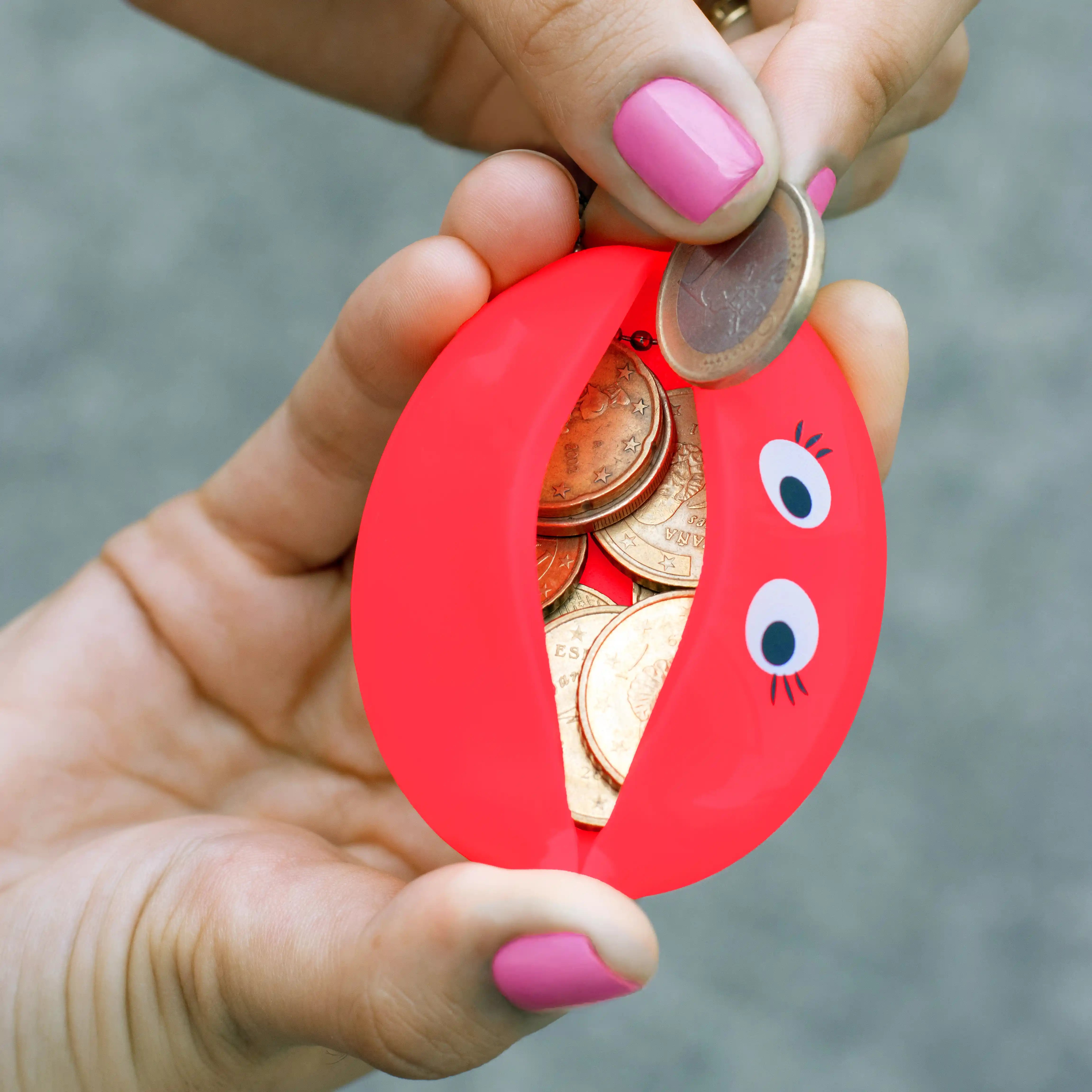 Monedero retro “Ojos”