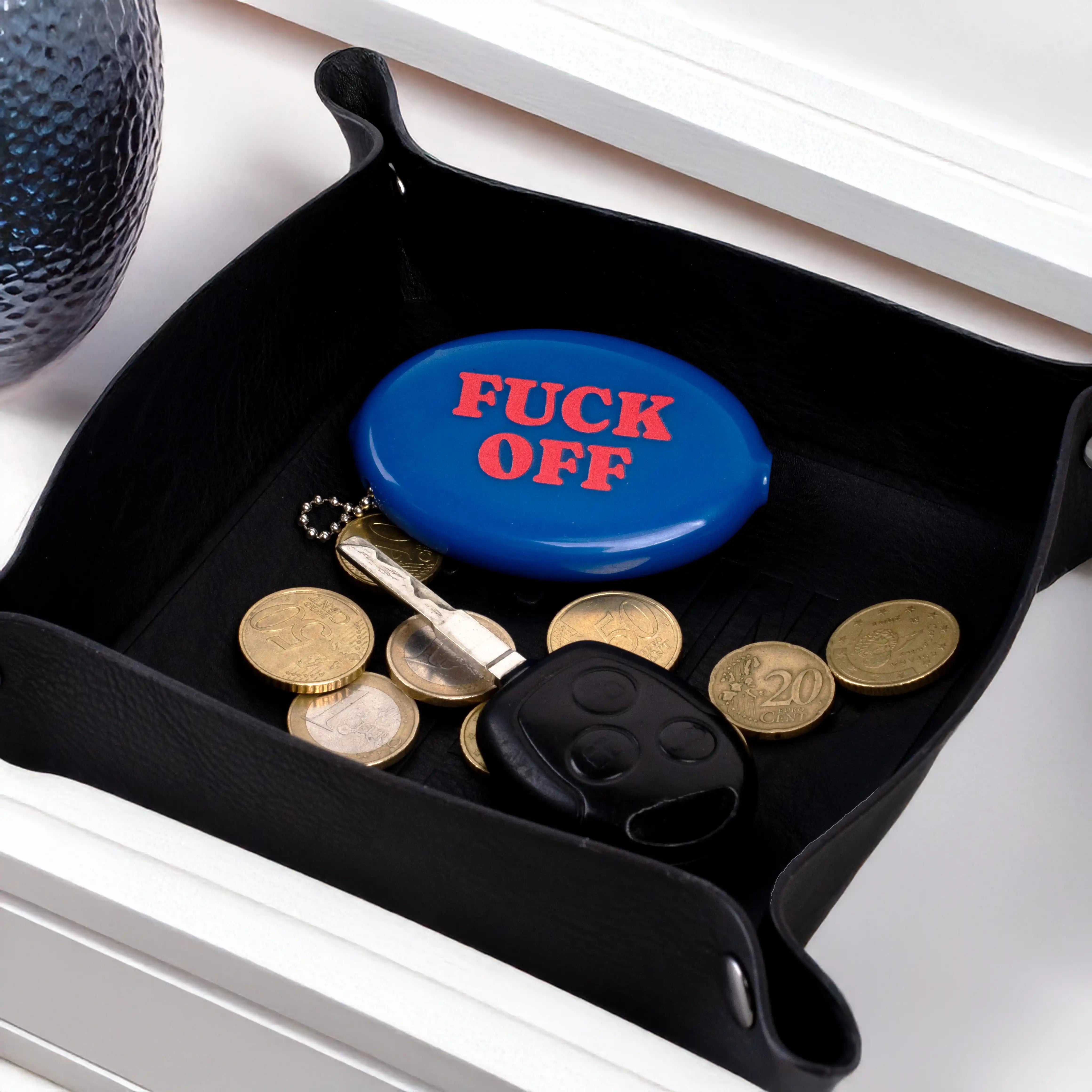 Monedero retro "Fuck off"